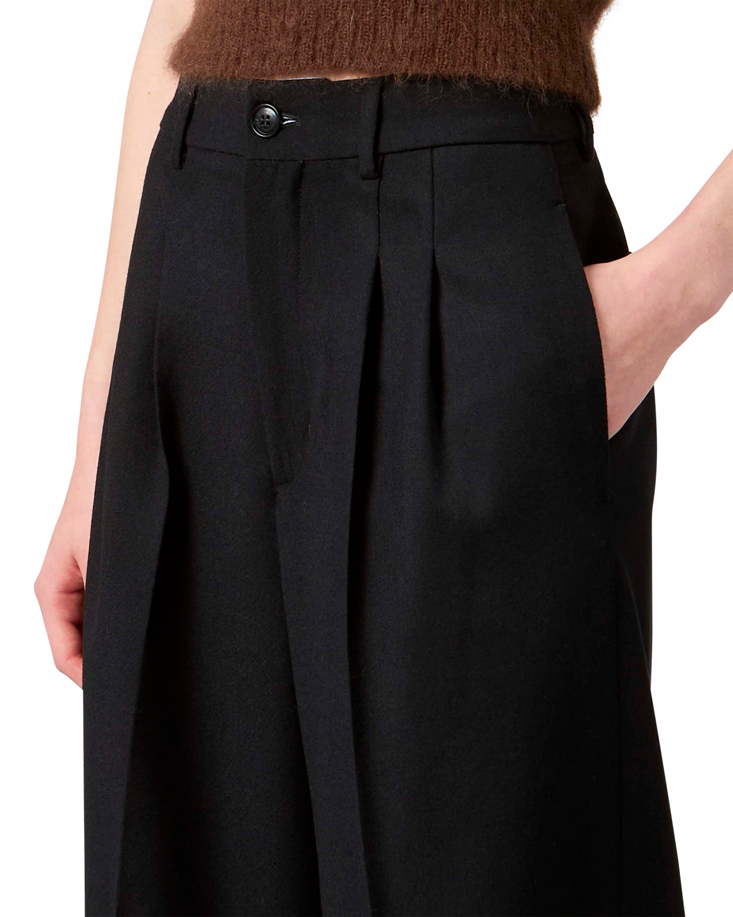 Women's Black Palazzo Trousers