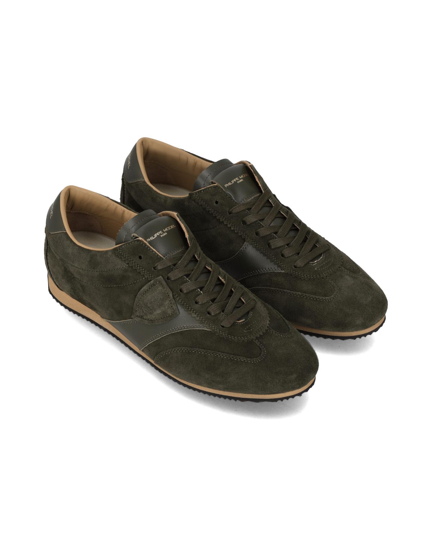 Baskets Planche Homme, Vert Militaire