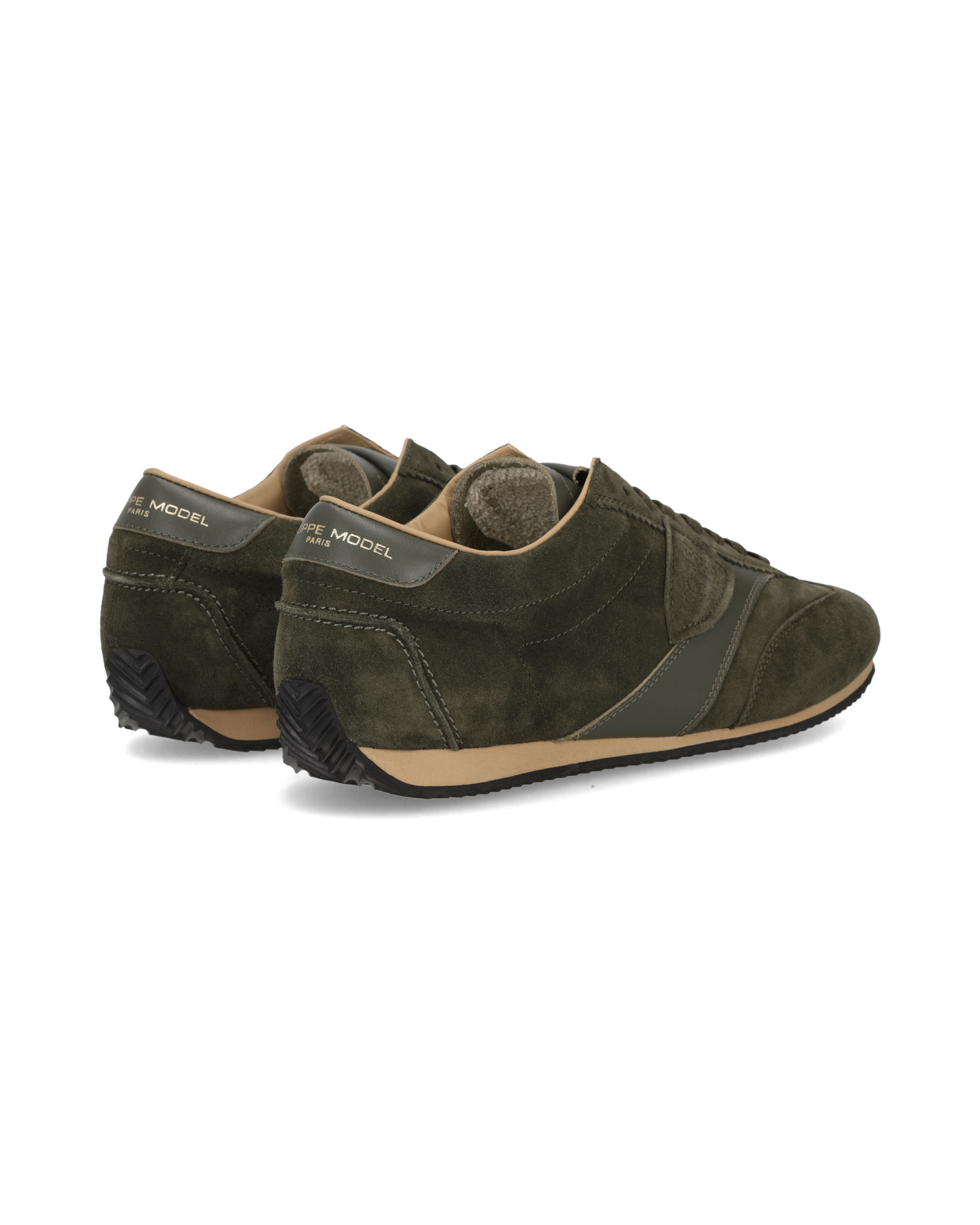 Baskets Planche Homme, Vert Militaire