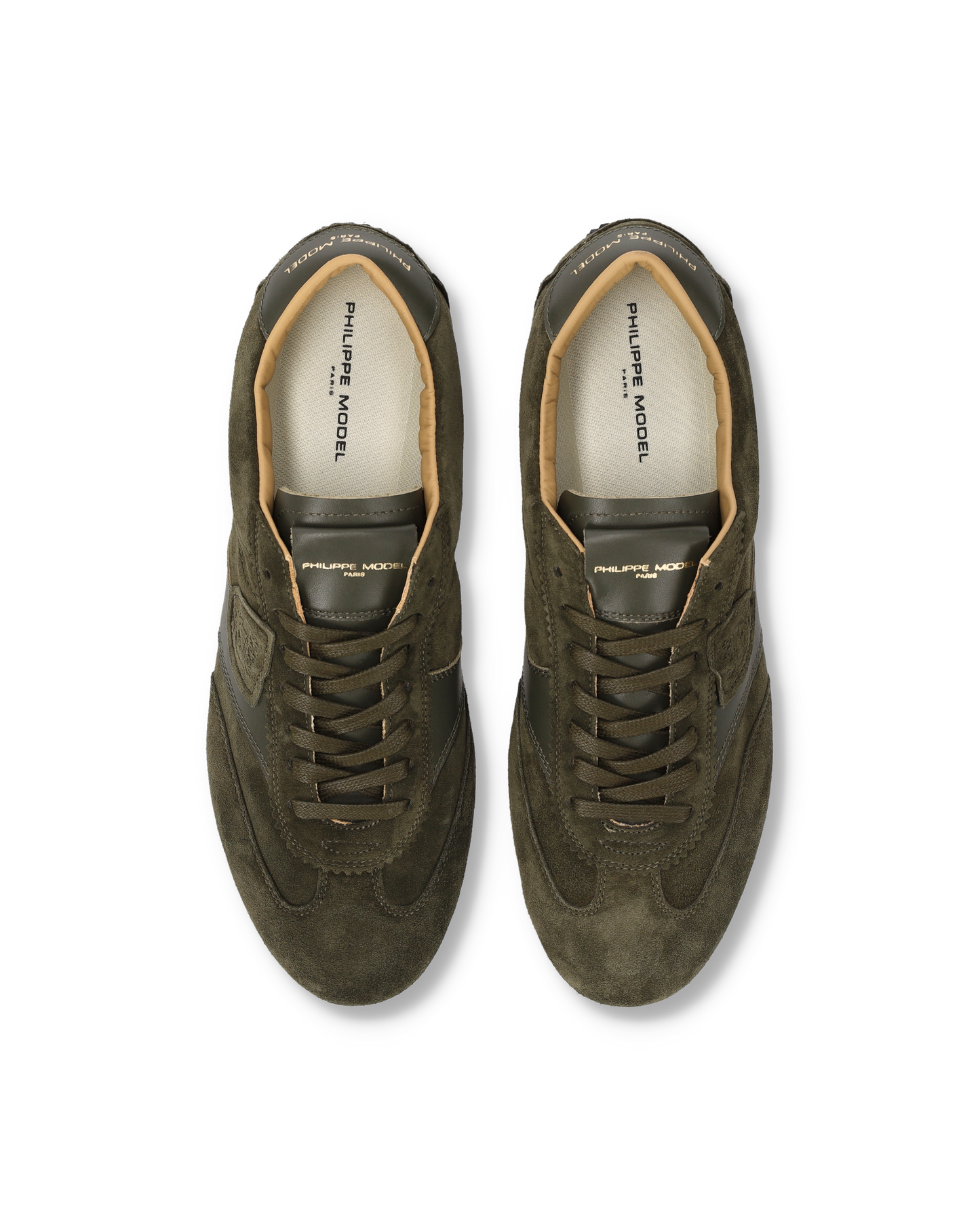 Baskets Planche Homme, Vert Militaire