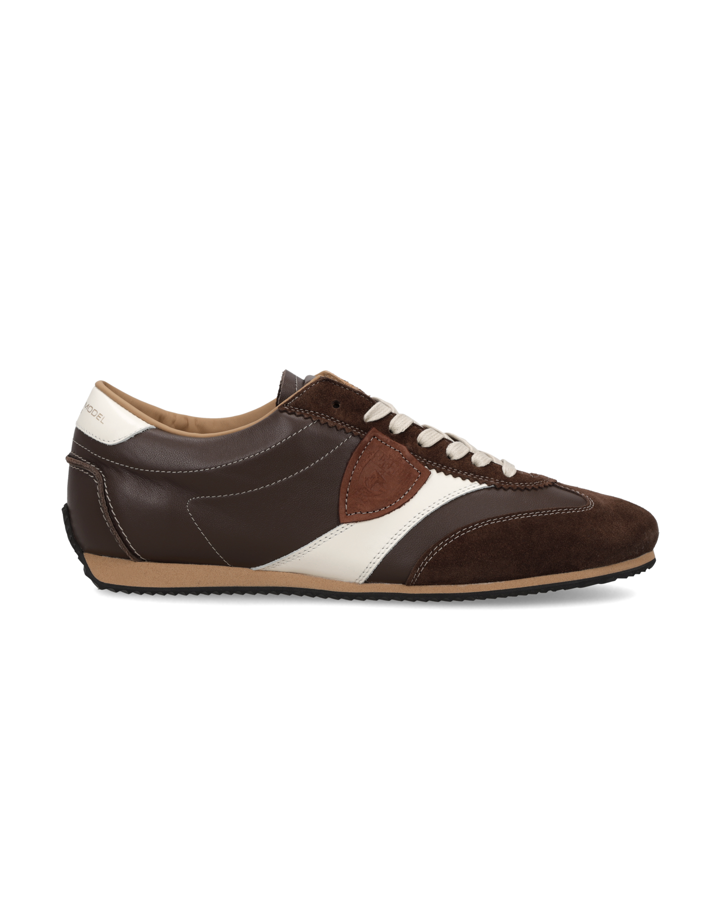 Baskets Planche Homme, Marron Blanc
