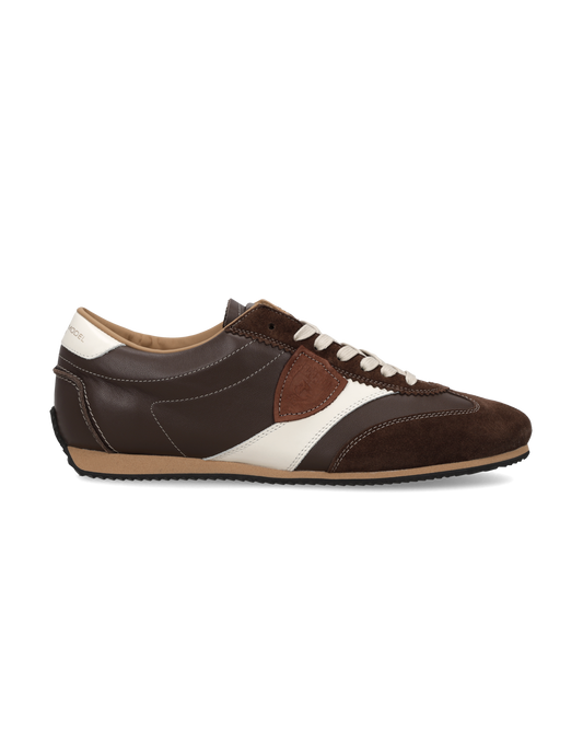 Baskets Planche Homme, Marron Blanc