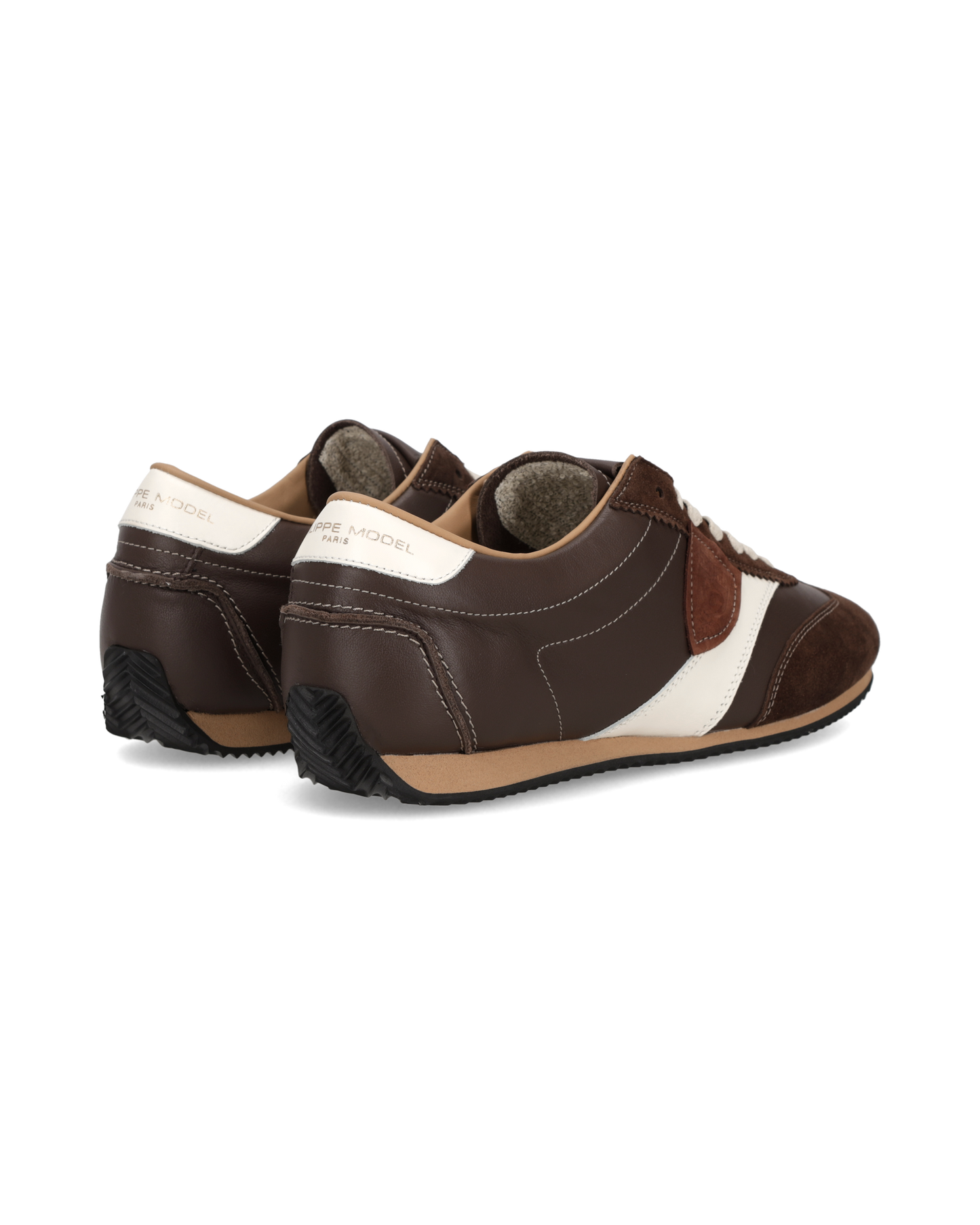Baskets Planche Homme, Marron Blanc