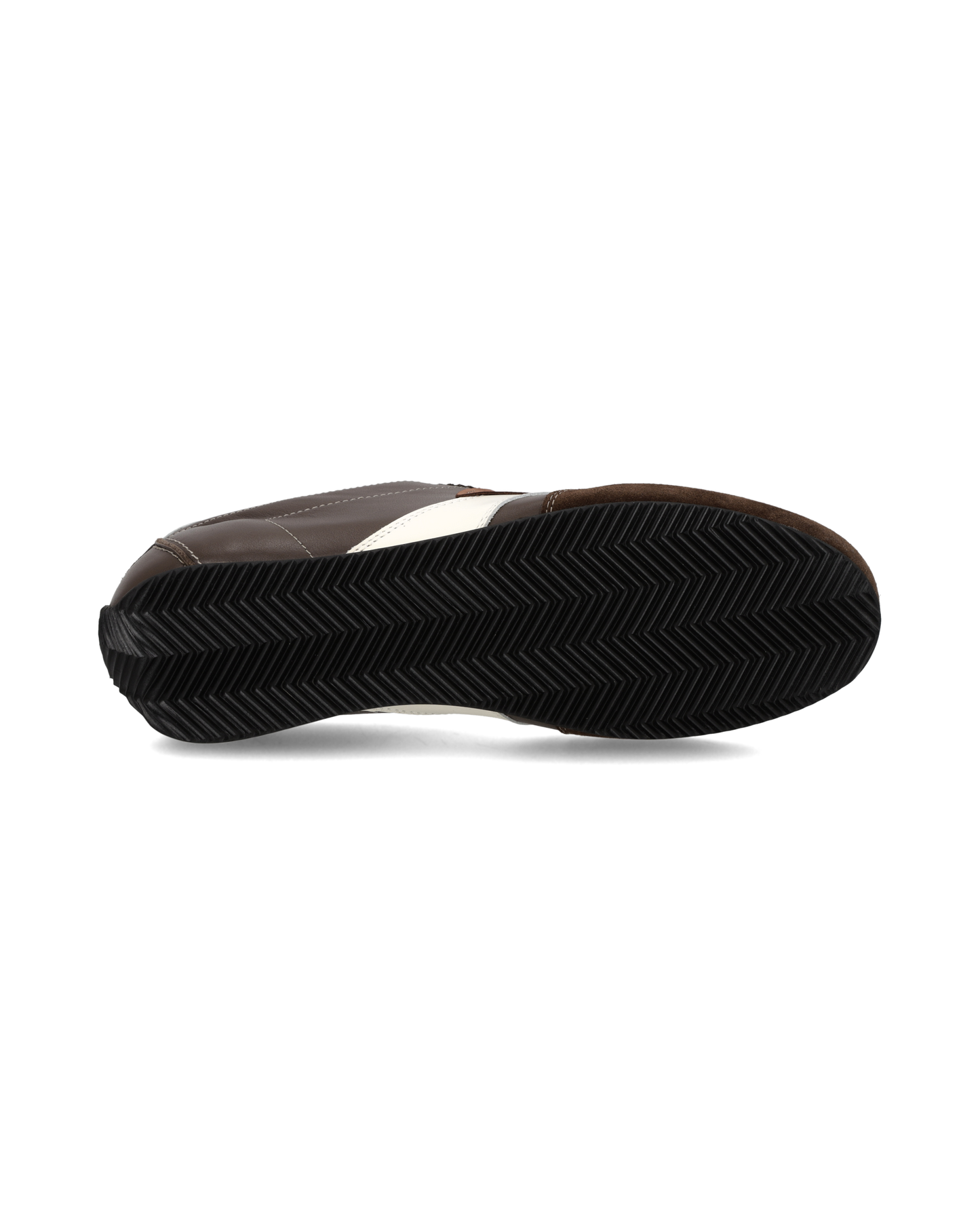 Baskets Planche Homme, Marron Blanc