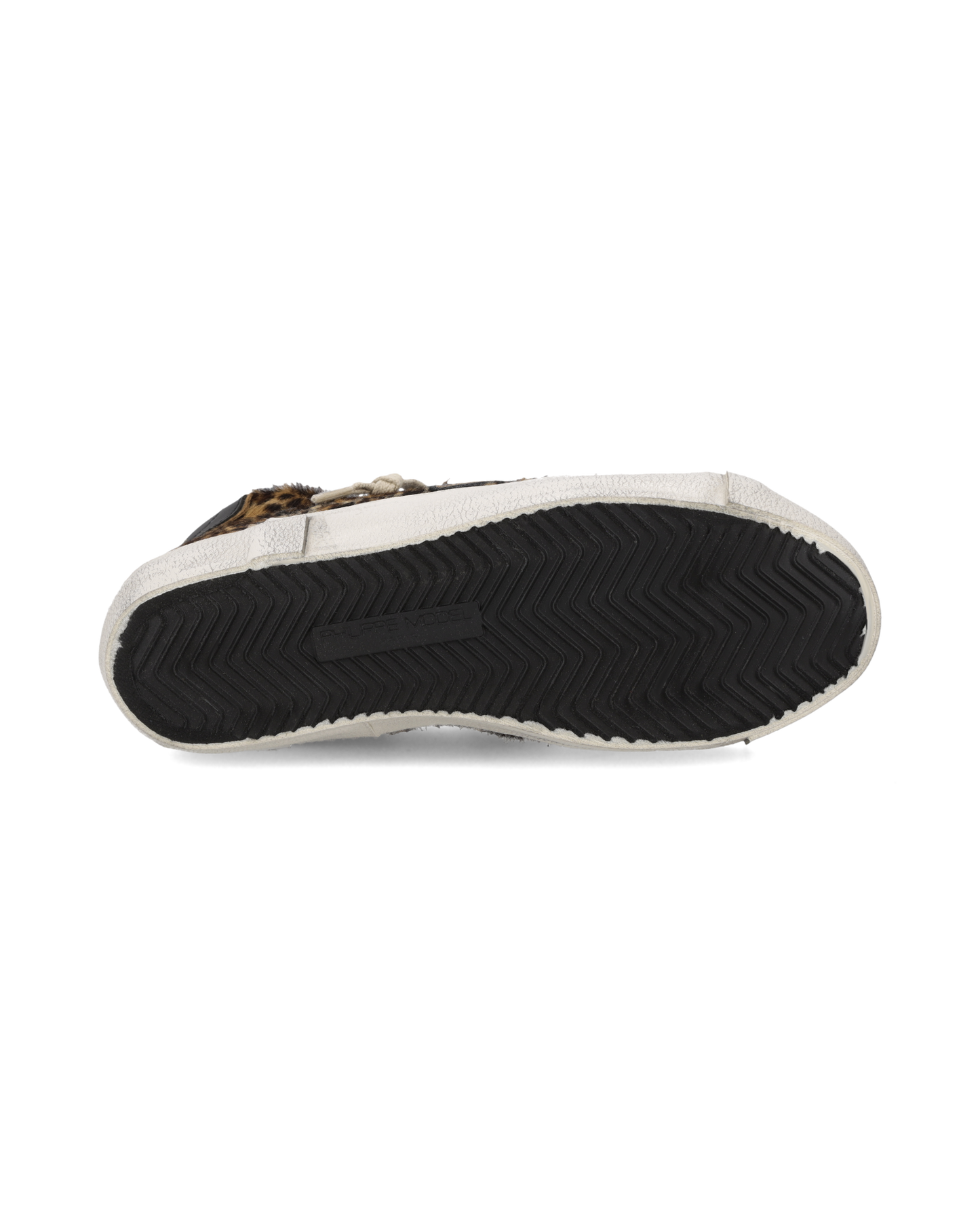 Zapatillas Prsx Altas Para Mujer, Animal Print Negro