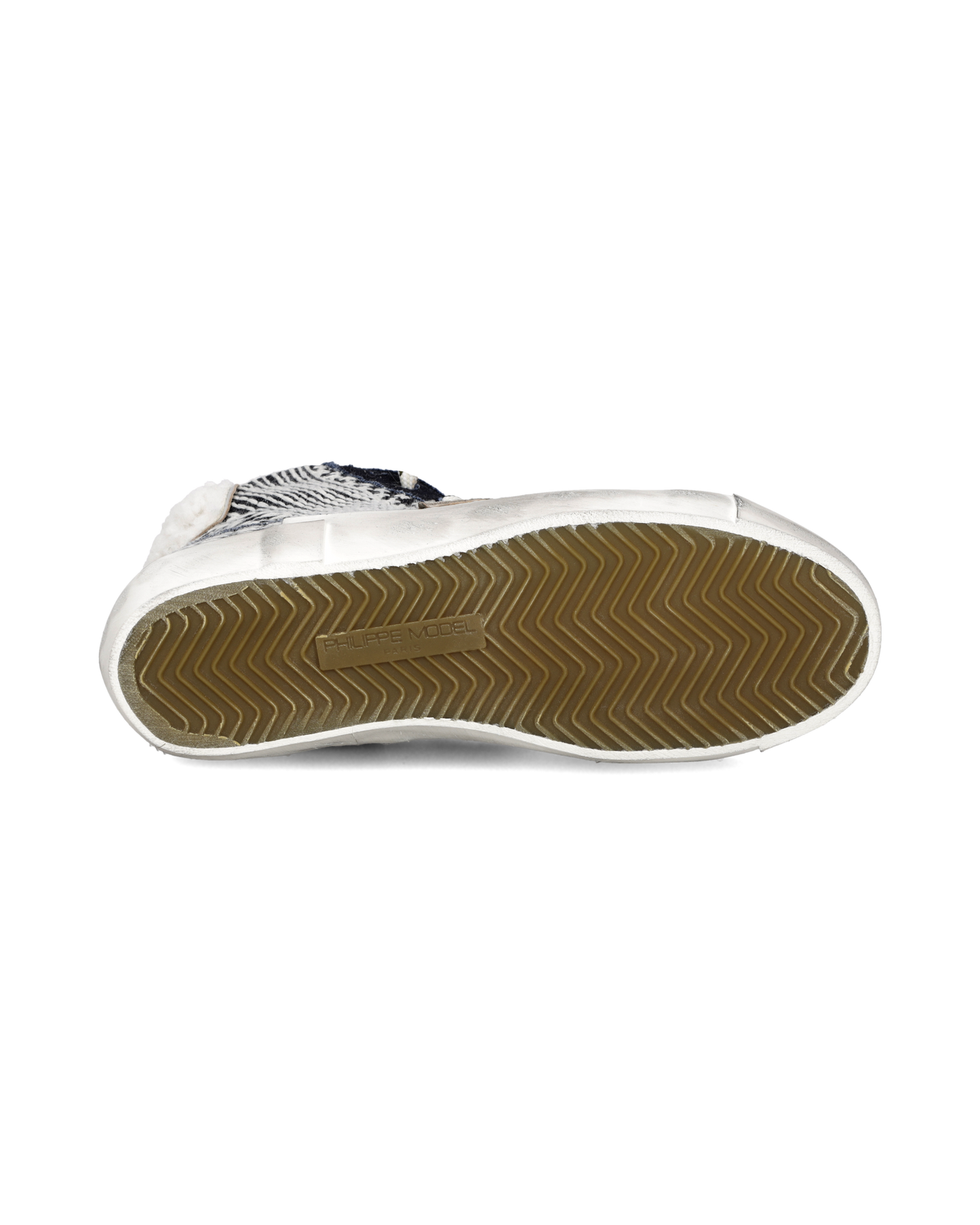 Herensneakers Prsx met Voering Voor Nepleer Voering, Blauw Wit
