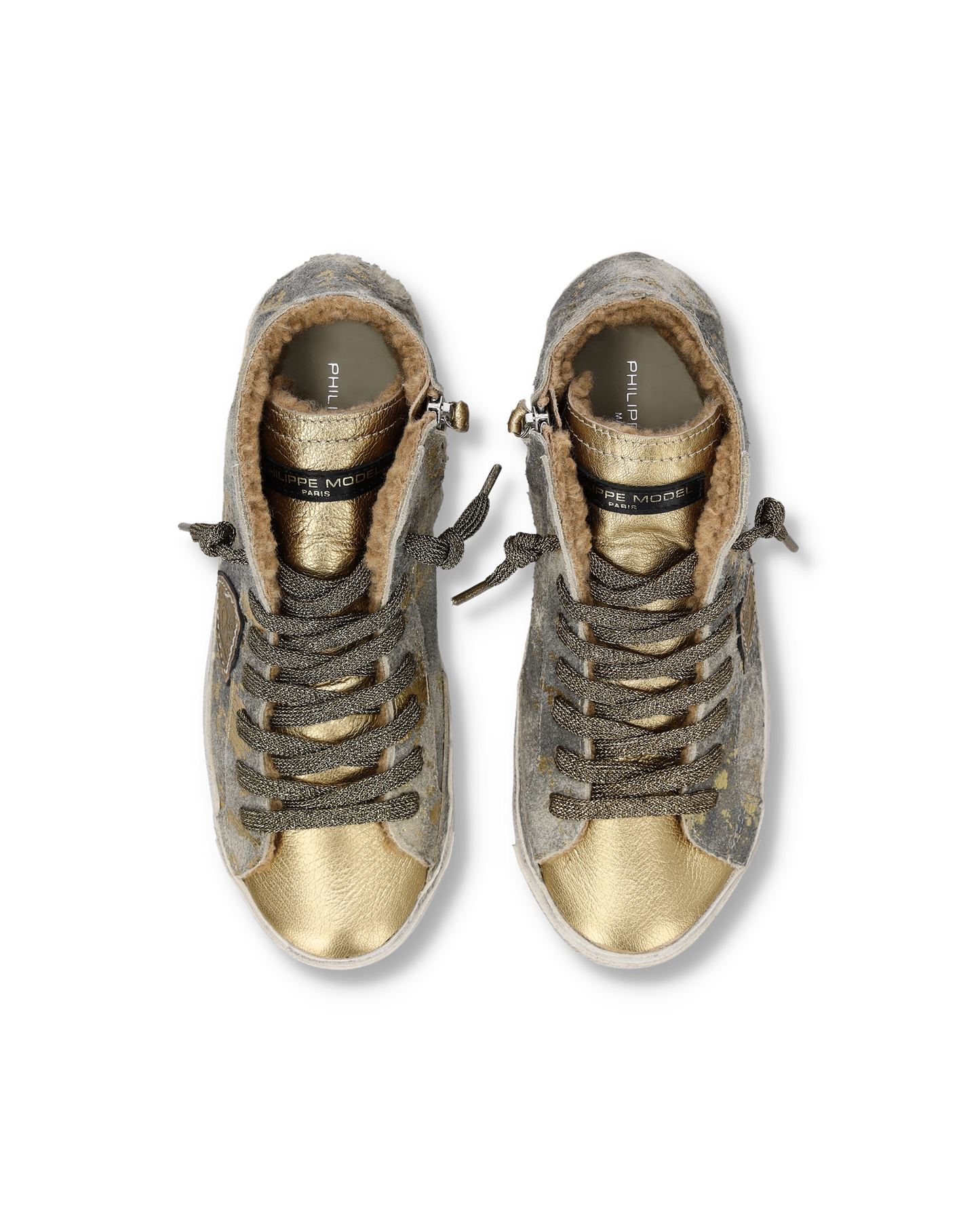 Sneakers Prsx Tennis Women, Anthracite Gold