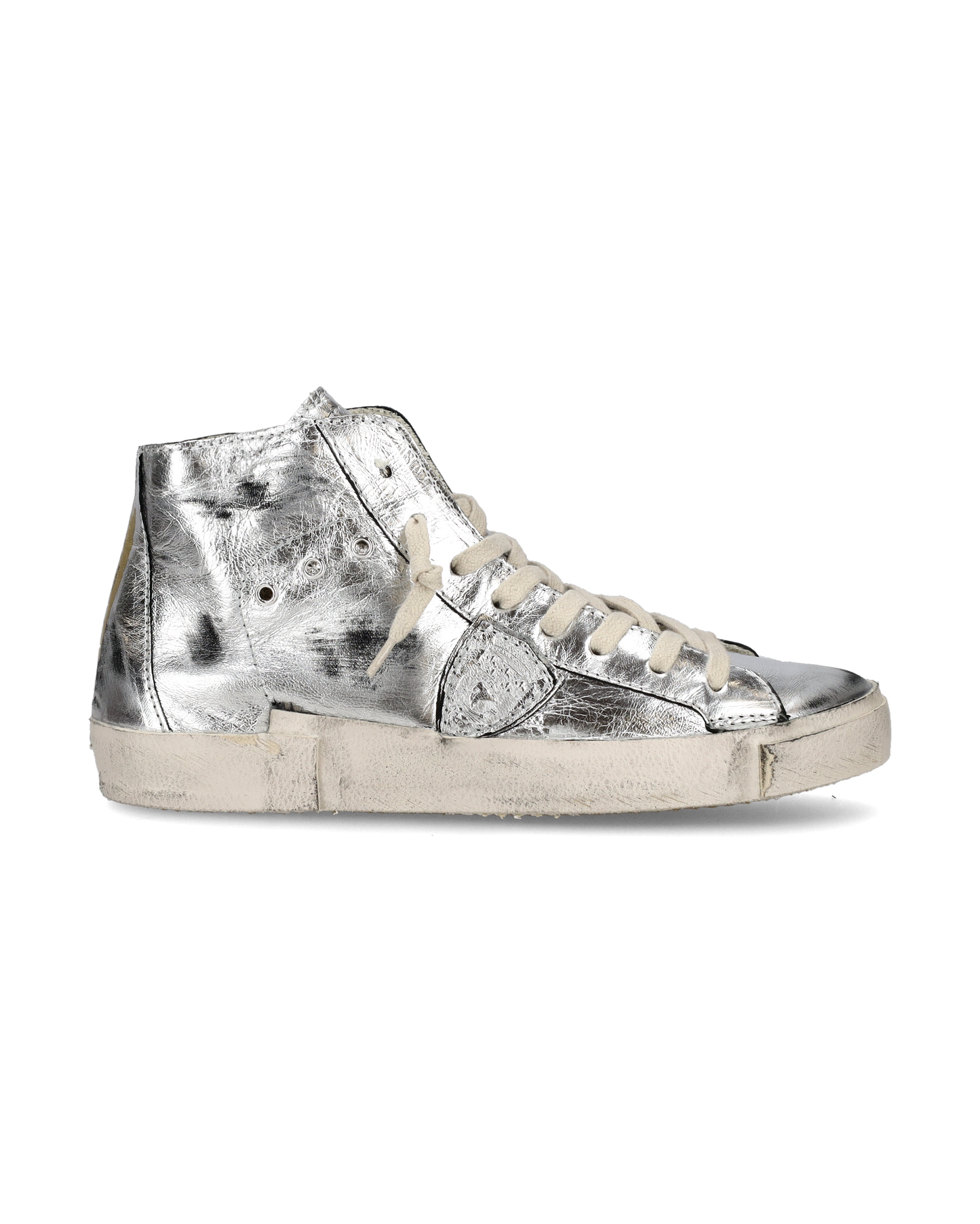 Sneaker alta Prsx High donna - argento