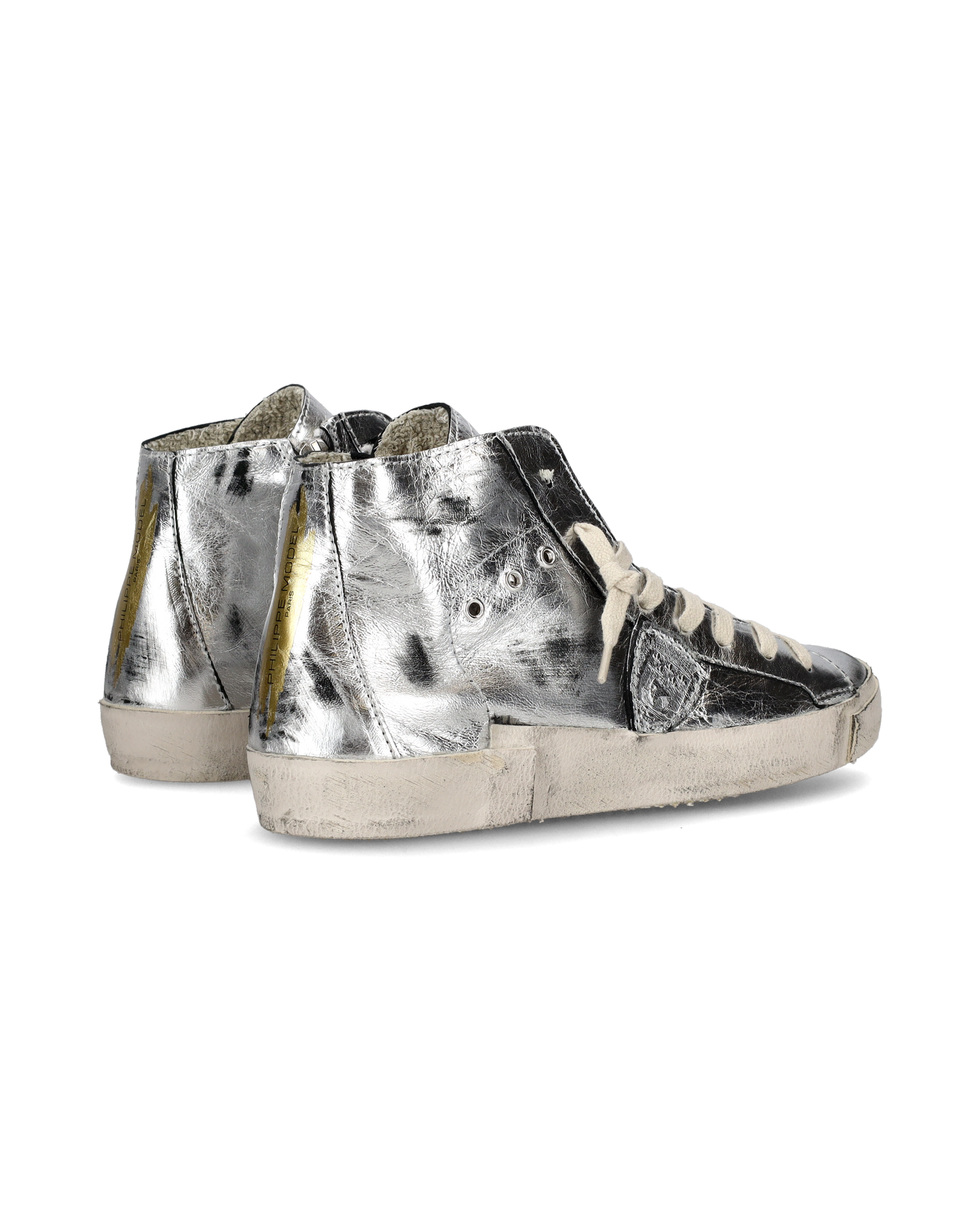 Sneaker alta Prsx High donna - argento