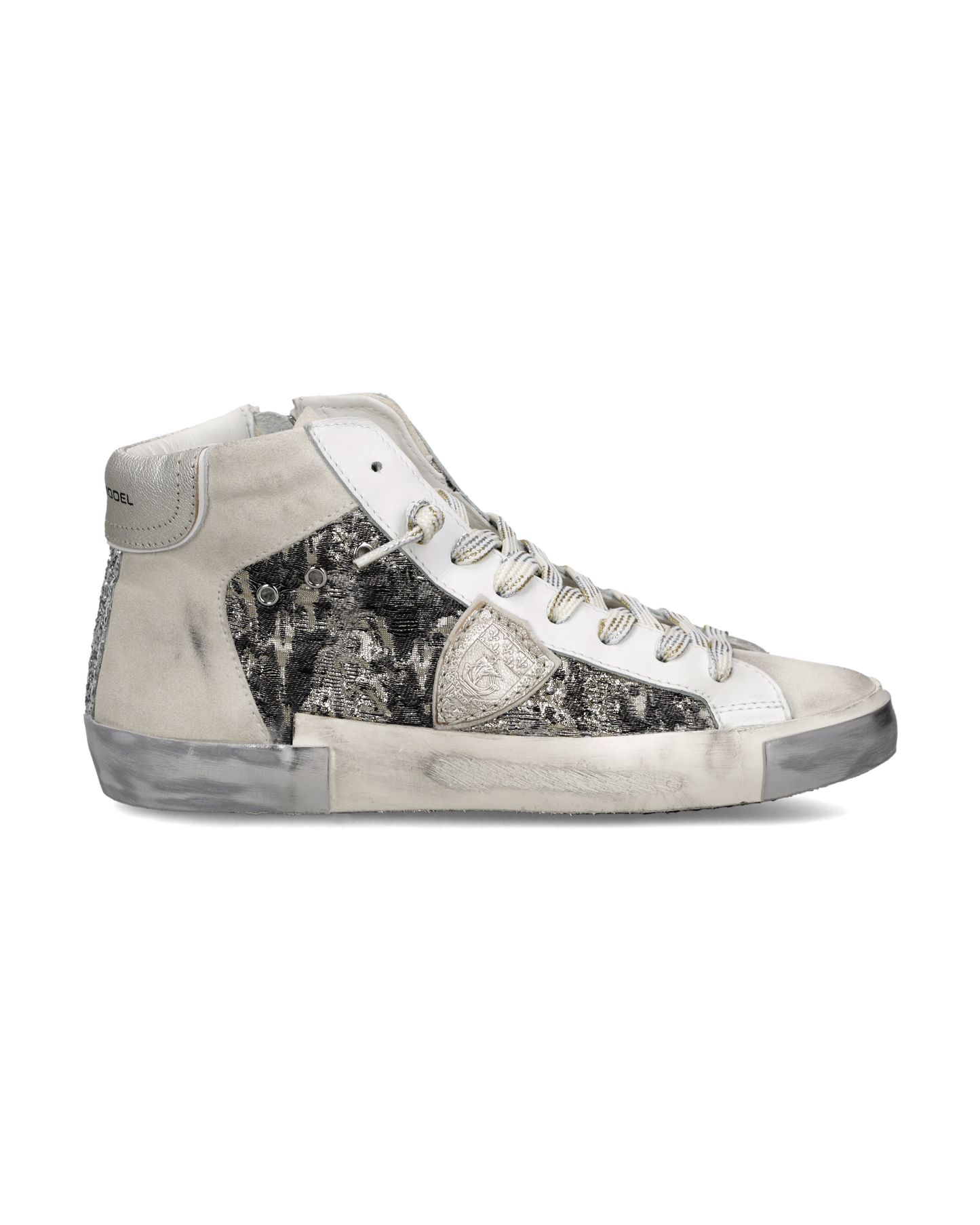 Sneakers Prsx Donna, Bianco Platino