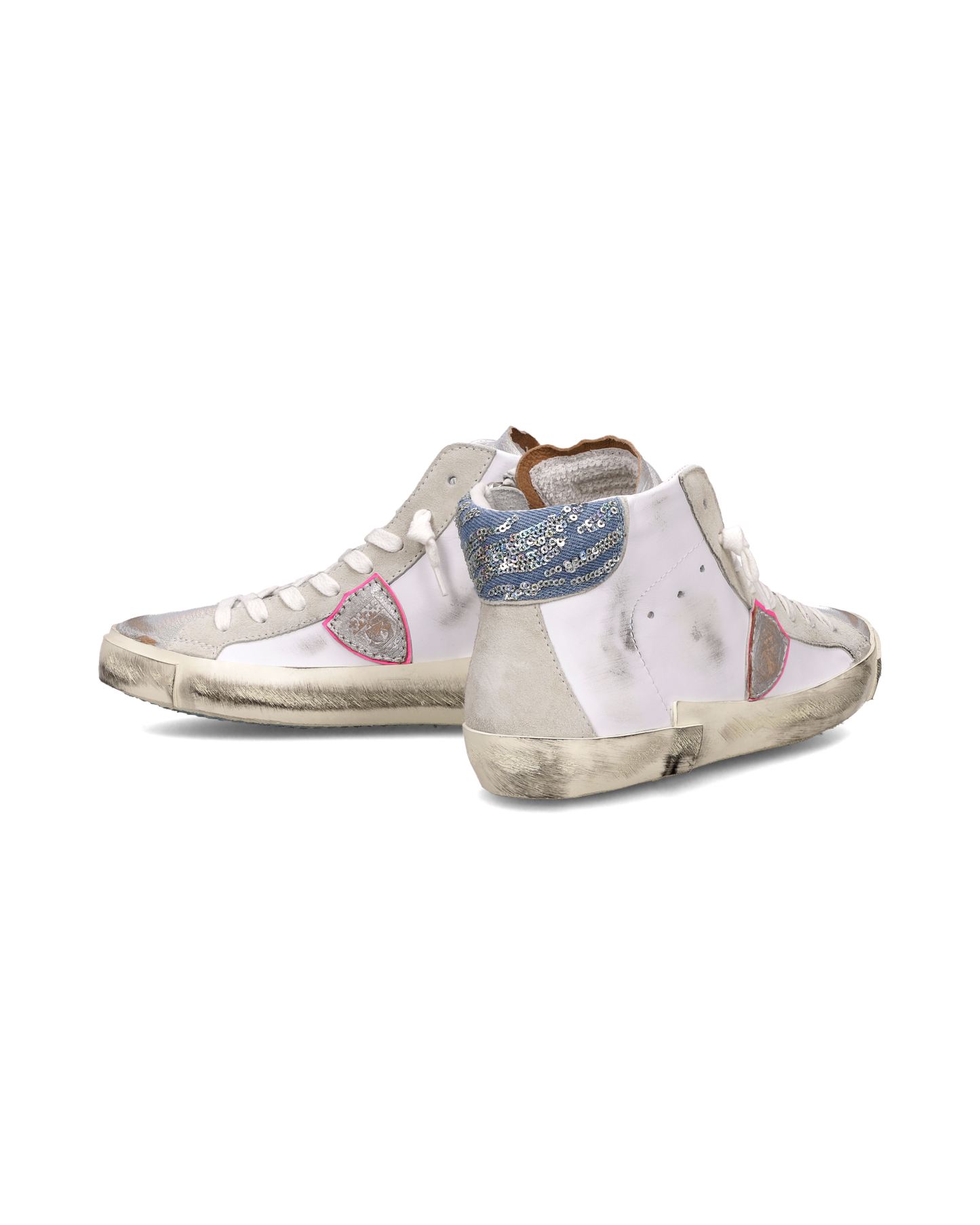 Sneakers Prsx Donna, Oro Denim