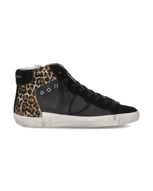 Sneakers Prsx Donna, Nero Animalier