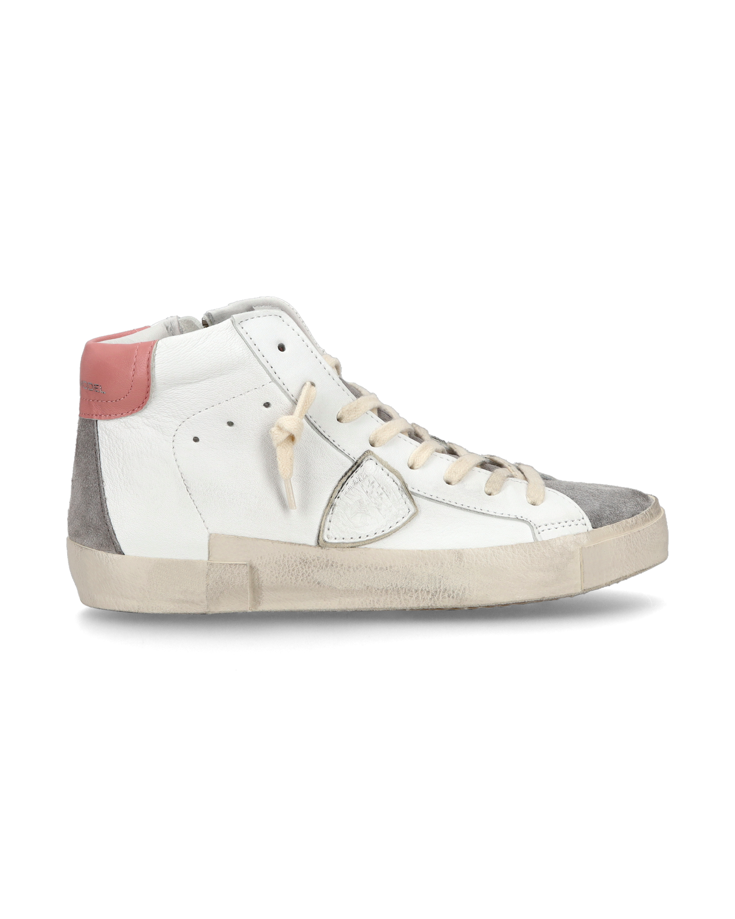 Sneaker casual Prsx da donna in pelle - Antracite e bianco