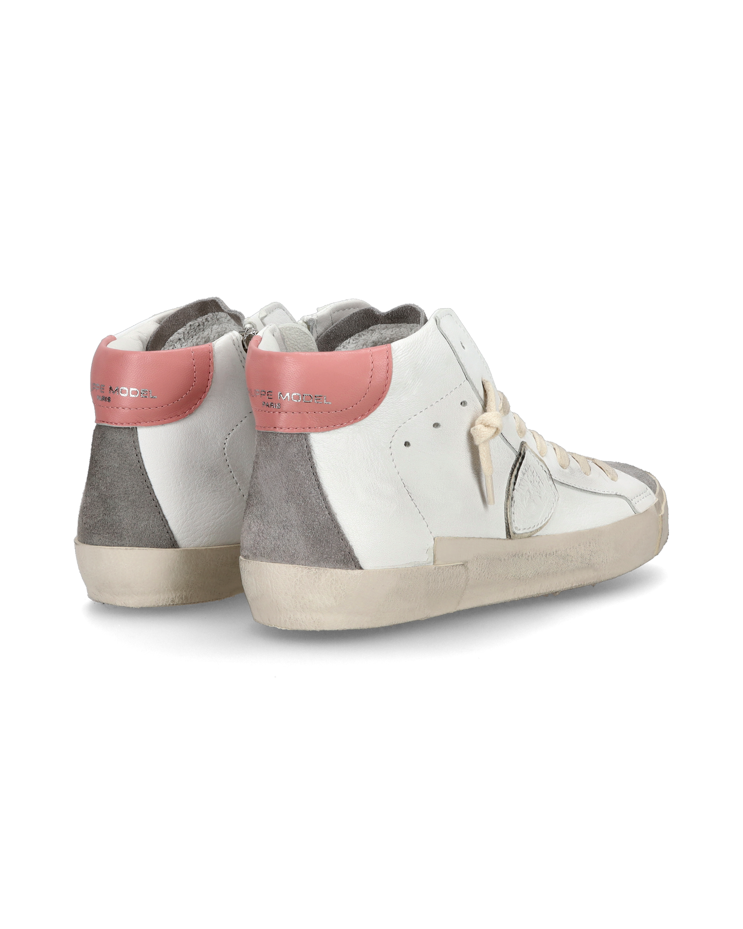 Sneaker casual Prsx da donna in pelle - Antracite e bianco