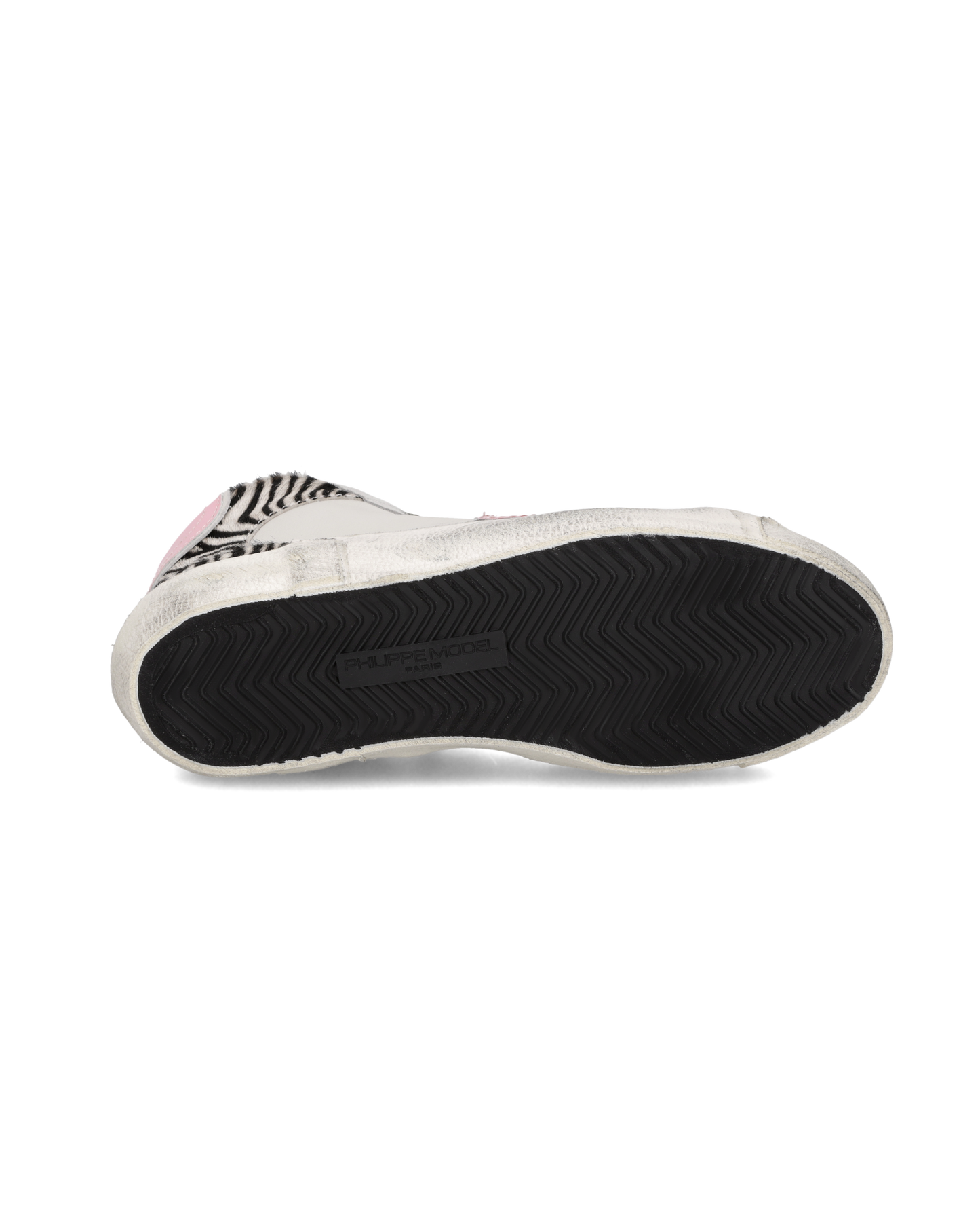 Baskets Prsx Femme, Blanc et Rose