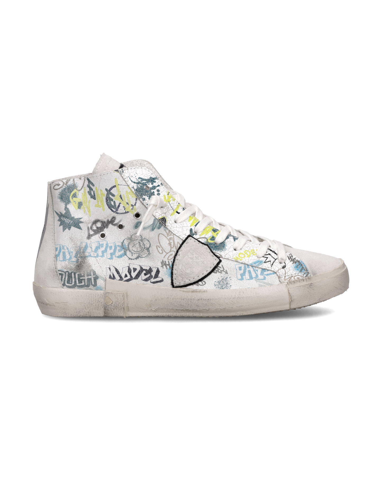 Sneakers Prsx Uomo, Bianco Multicolor