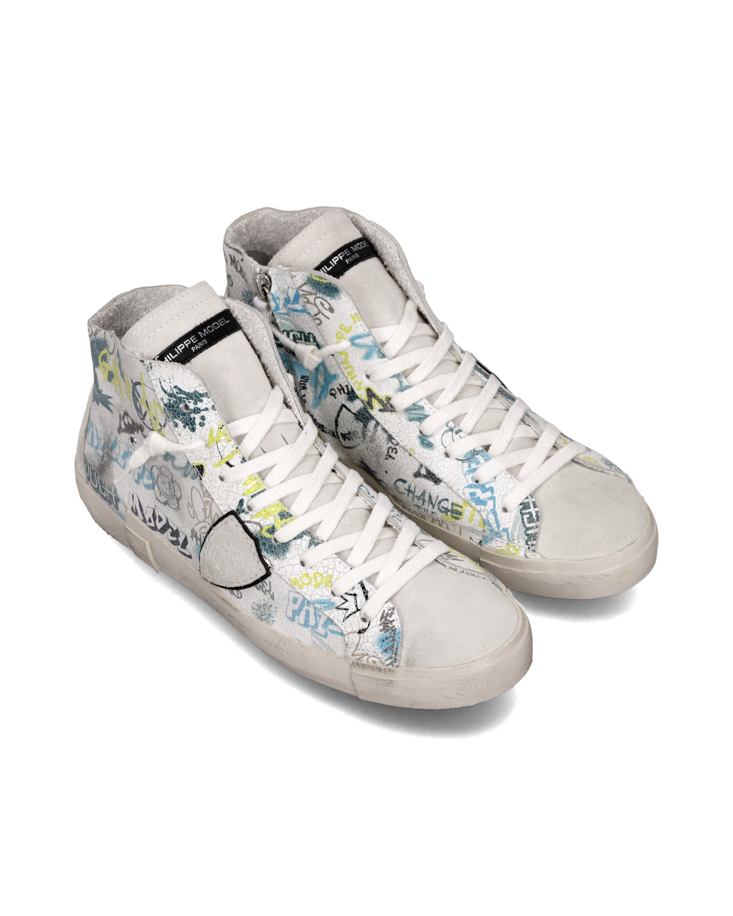 Sneakers Prsx Uomo, Bianco Multicolor