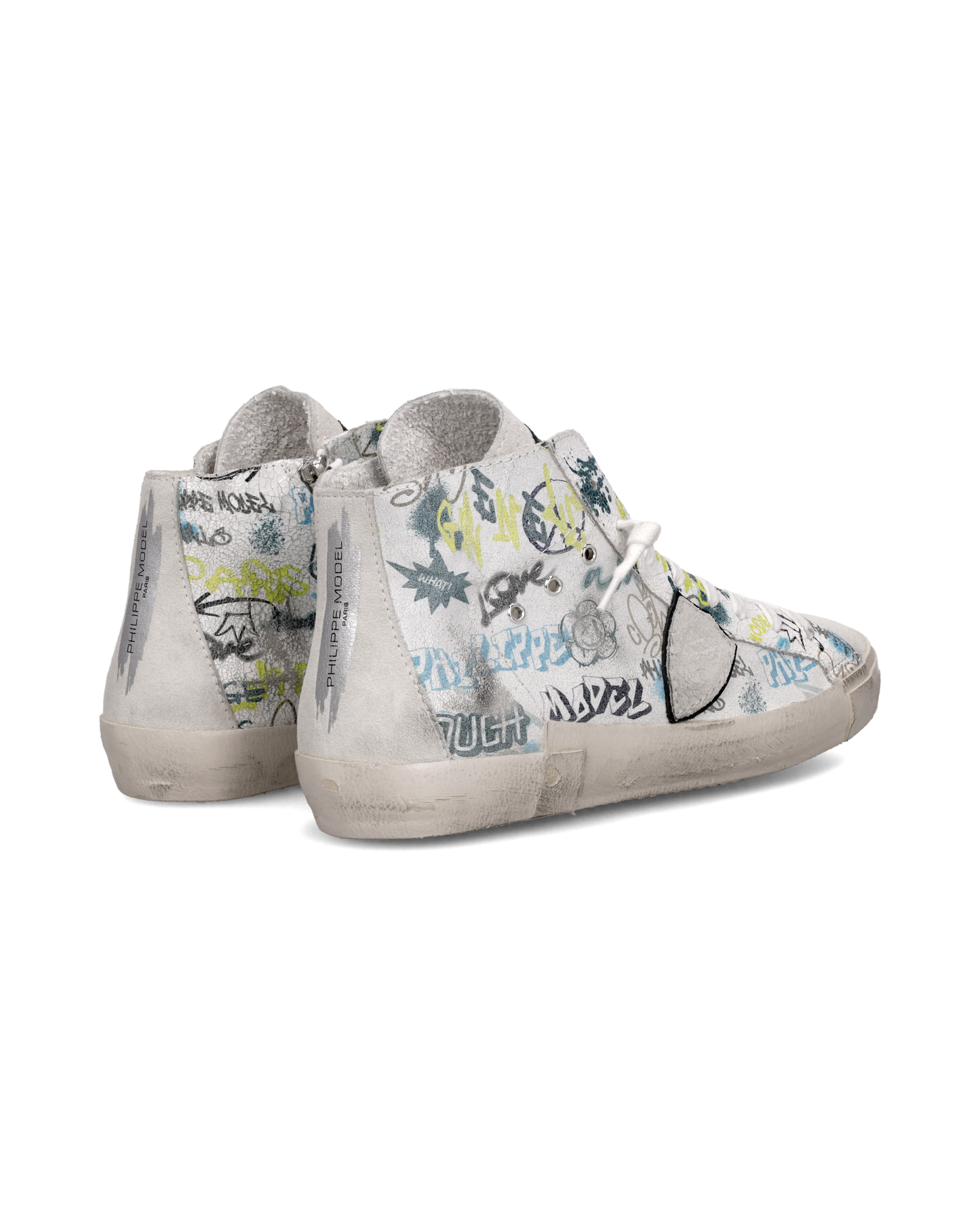Sneakers Prsx Uomo, Bianco Multicolor