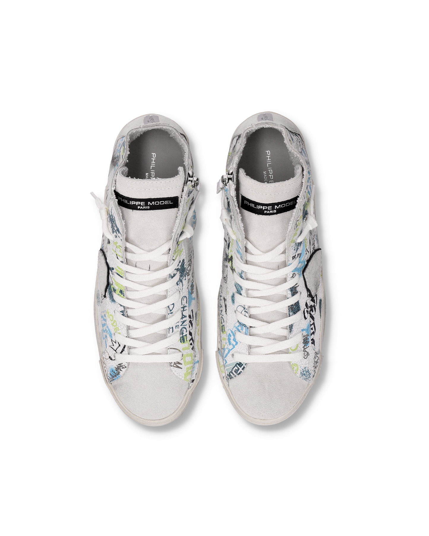 Sneakers Prsx Uomo, Bianco Multicolor