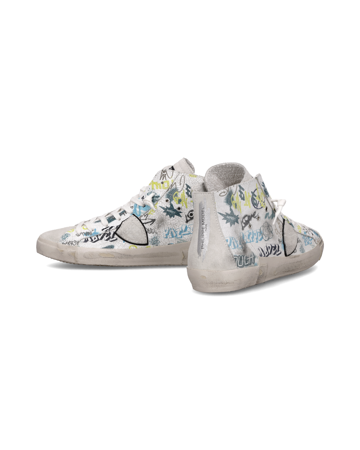 Sneakers Prsx Uomo, Bianco Multicolor