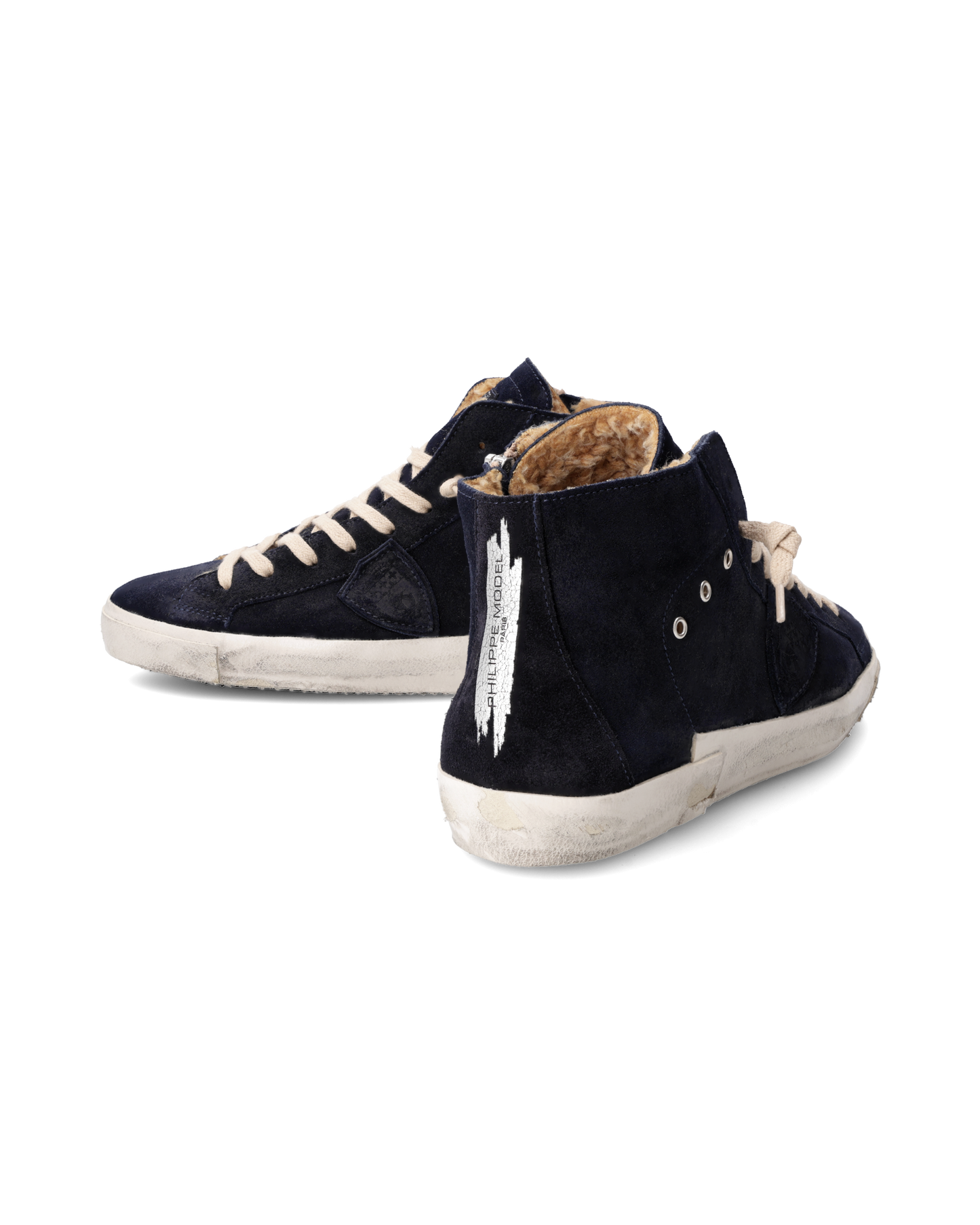 Sneaker Prsx Uomo con fodera in Faux Fur, Blu