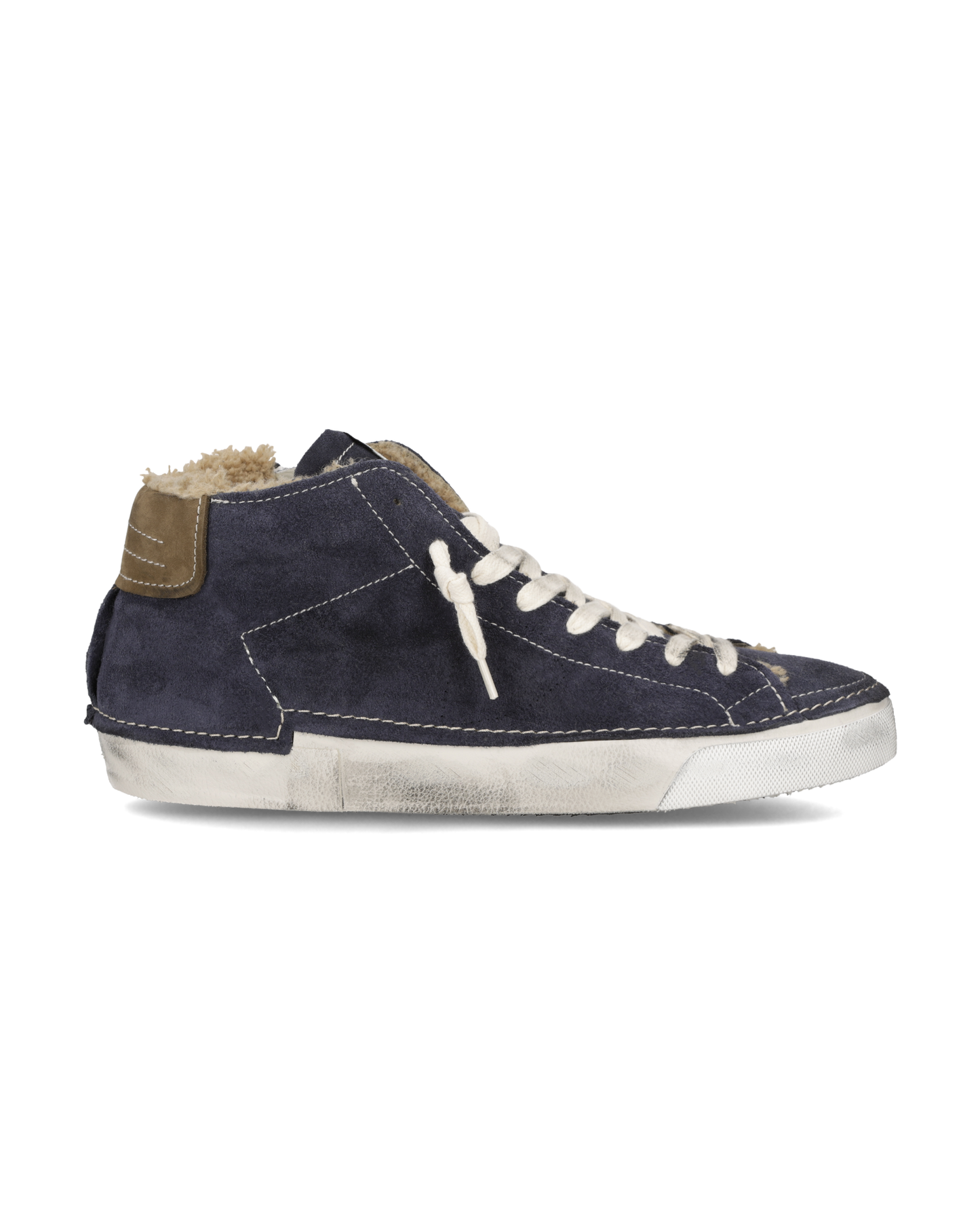 Sneakers Prsx Tennis Men with Faux Fur Lining, Blue