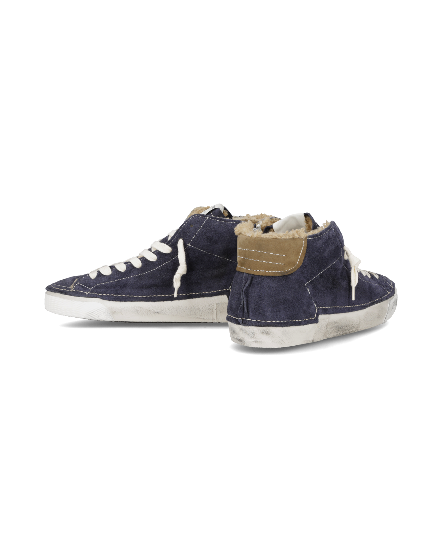 Sneakers Prsx Tennis Men with Faux Fur Lining, Blue