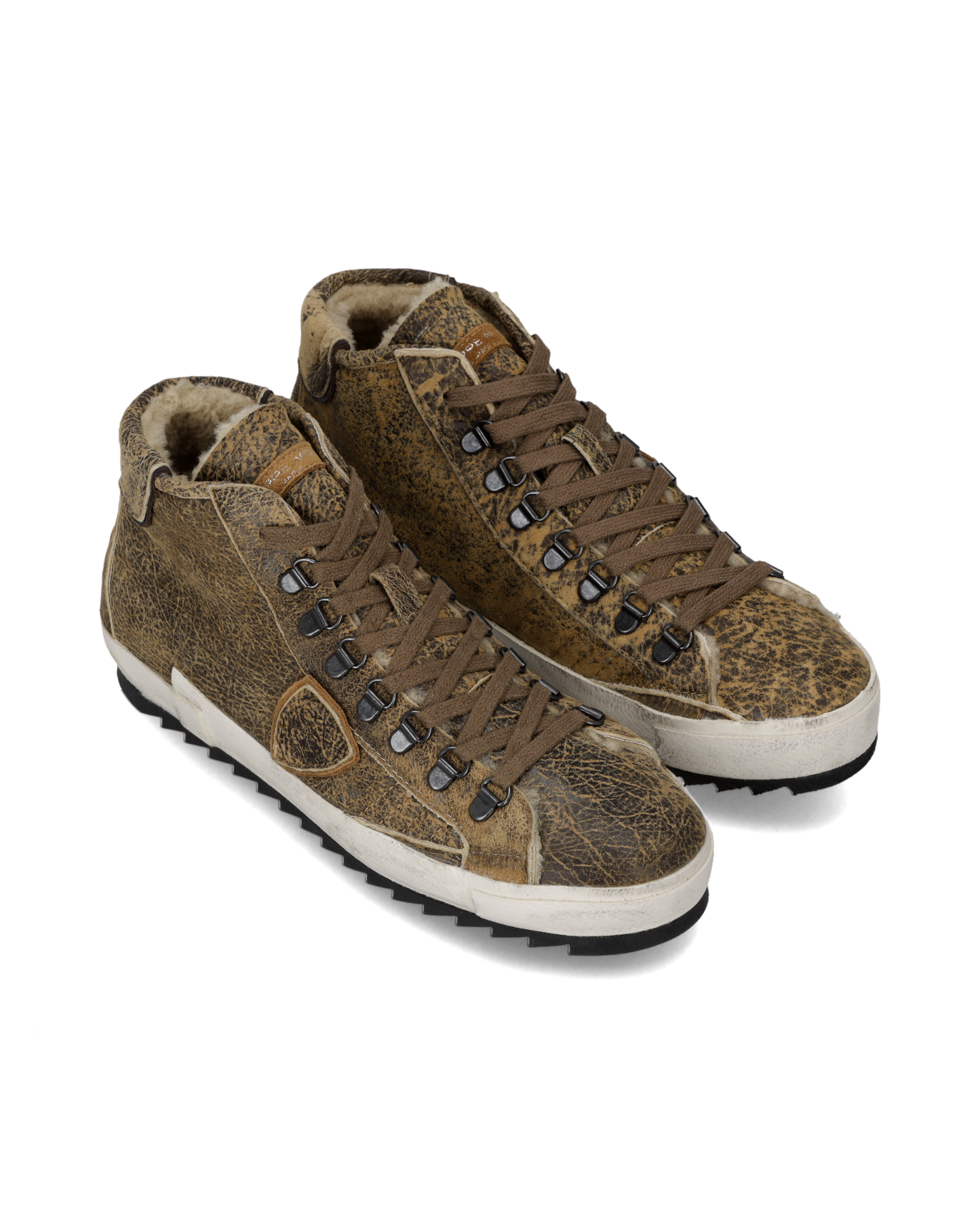 Sneakers Prsx Tennis High Men, Brown