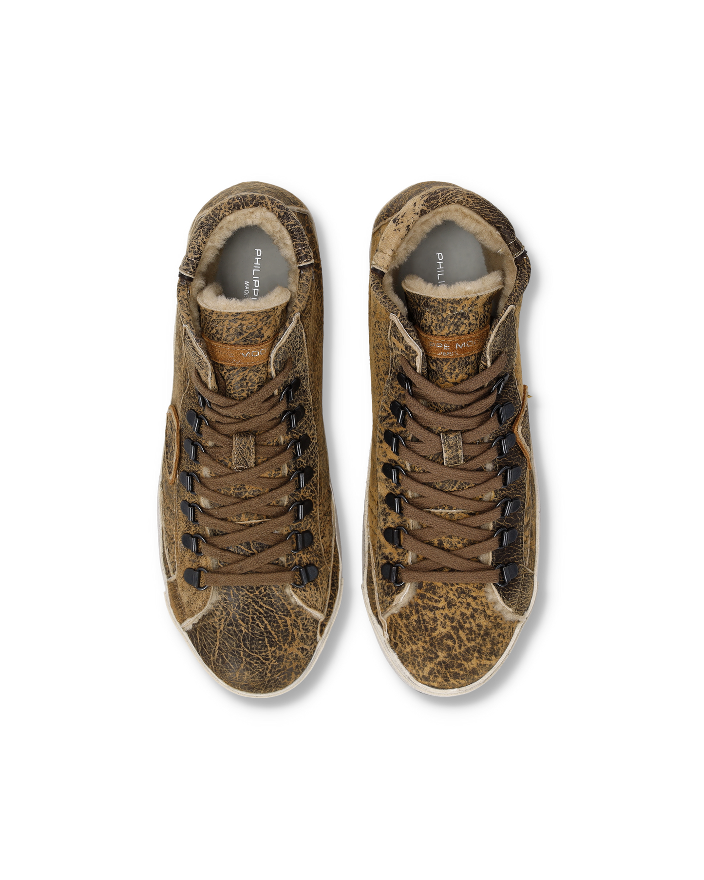 Sneakers Prsx Tennis High Men, Brown