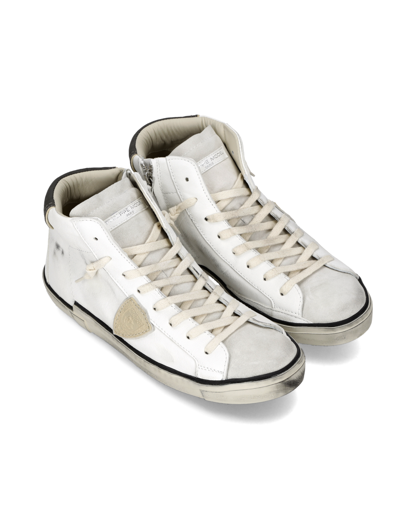 Sneakers Prsx Tennis Men, White Beige