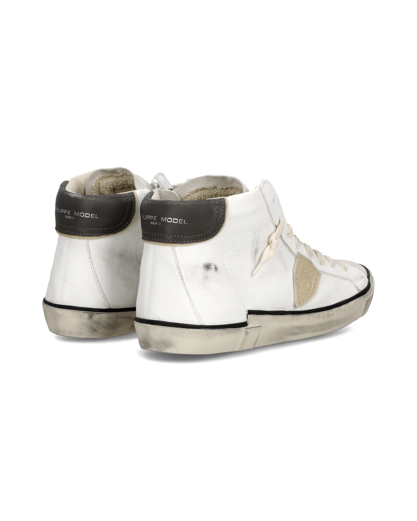 Sneakers Prsx Tennis Men, White Beige
