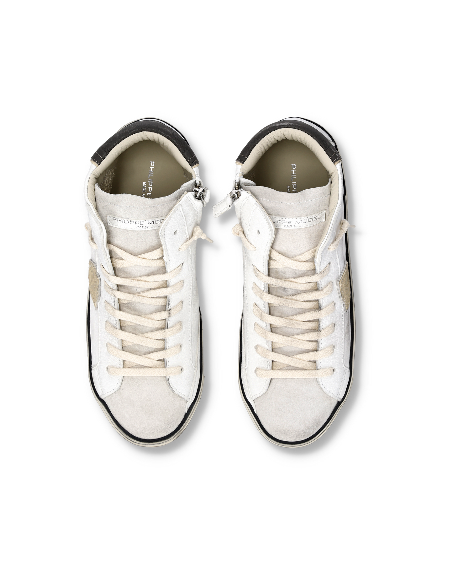 Sneakers Prsx Tennis Men, White Beige