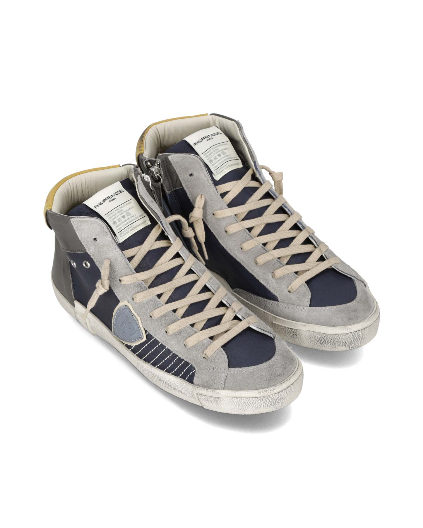 Sneakers Prsx Uomo, Blu Grigio Ocra