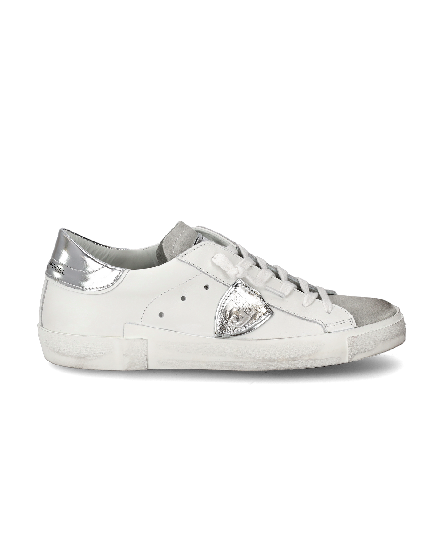 Sneaker bassa Prsx donna - bianco e argento