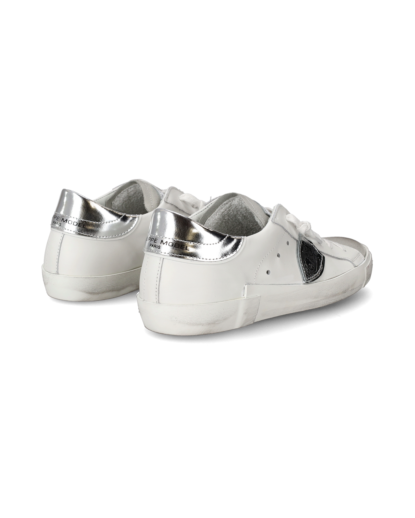 Sneaker bassa Prsx donna - bianco e argento