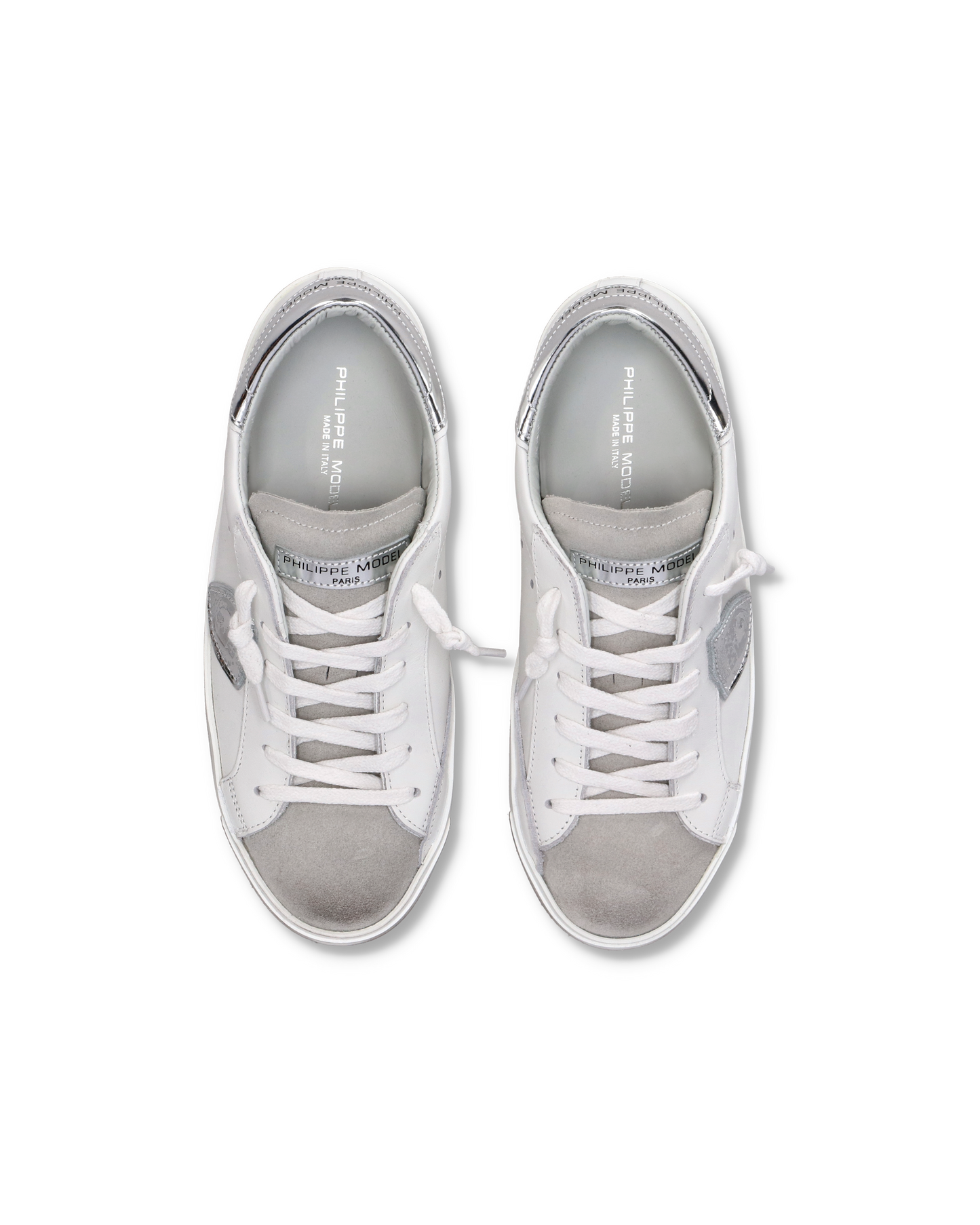 Sneaker bassa Prsx donna - bianco e argento