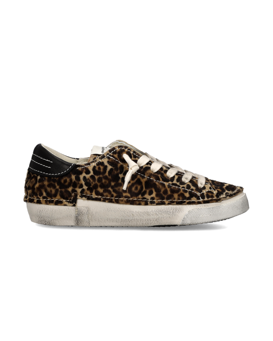 Sneakers Prsx Donna, Nero Stampa Animalier