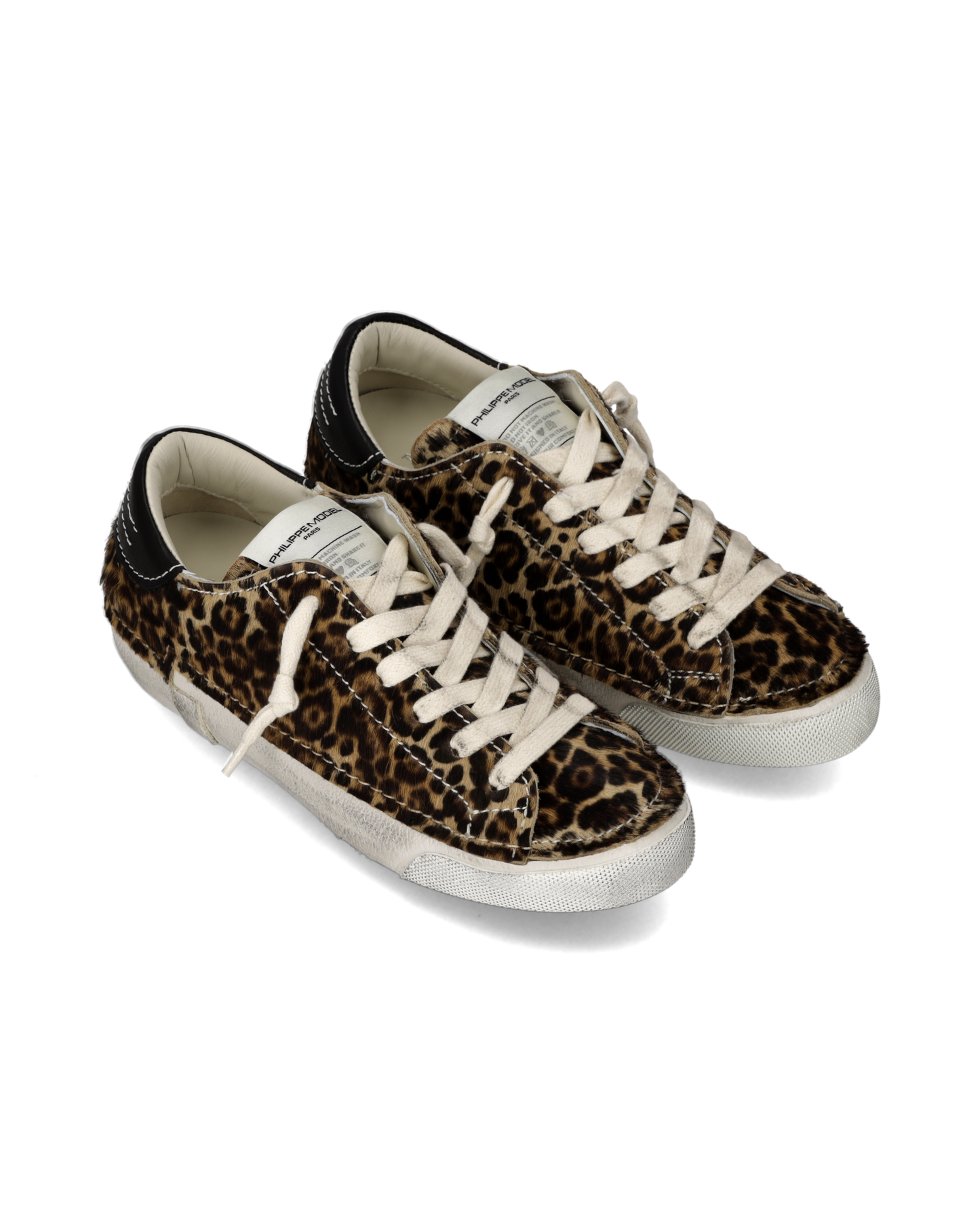 Sneakers Prsx Donna, Nero Stampa Animalier