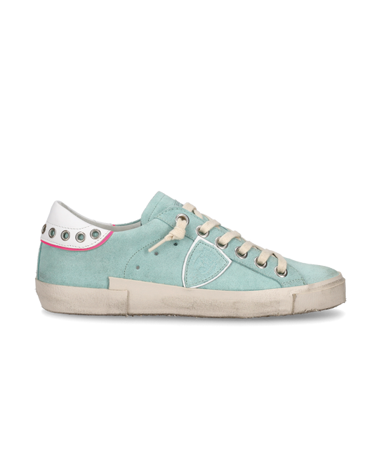 Sneaker tennis Prsx da donna - Verde turchese