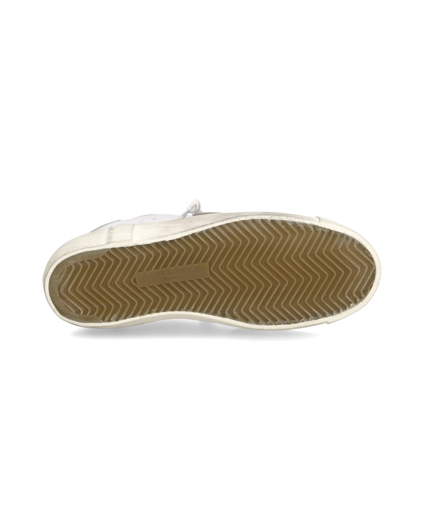 Sneakers Prsx Donna con etichetta drapeau, Bianco