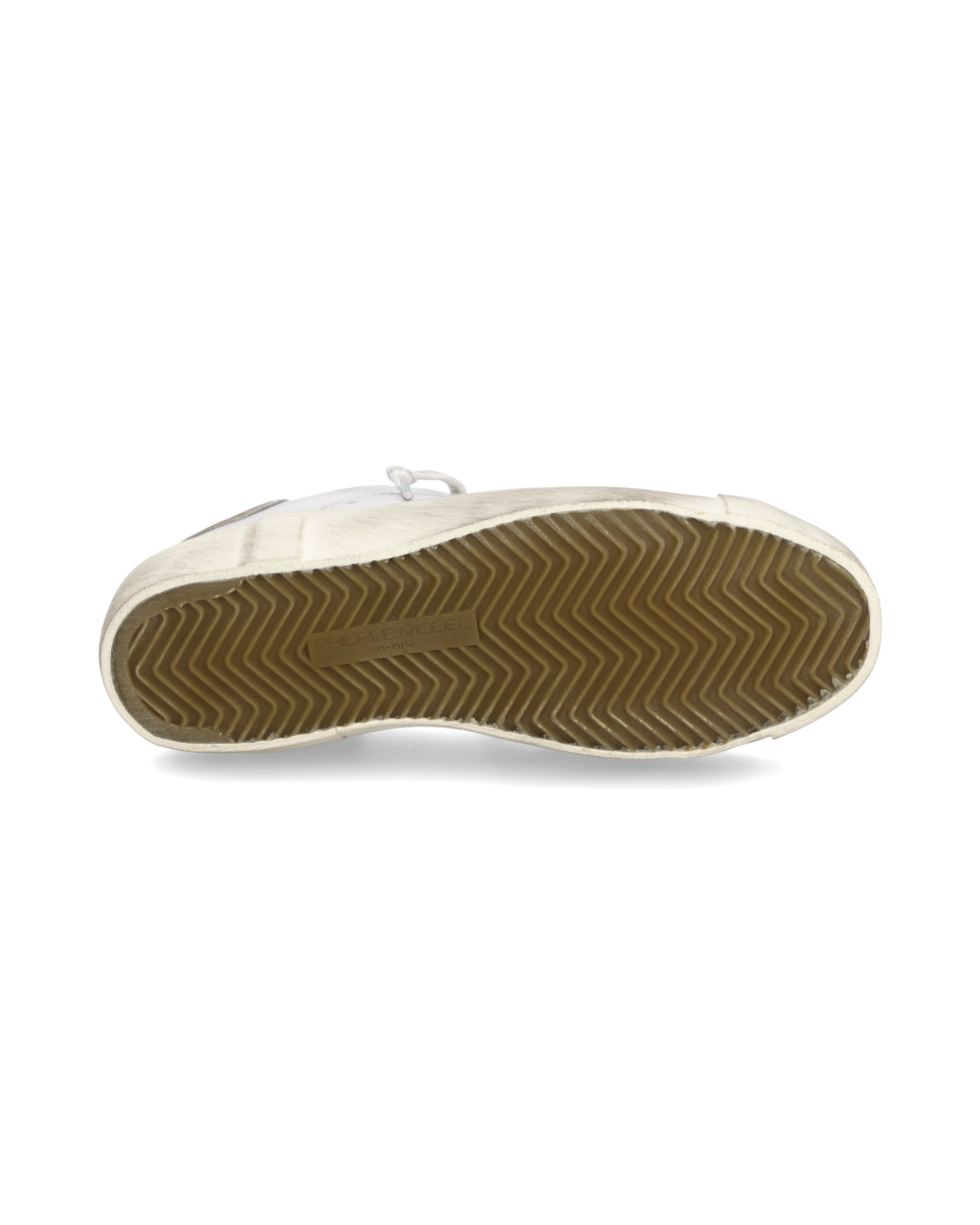 Sneakers Prsx Donna con etichetta drapeau, Bianco Bluette