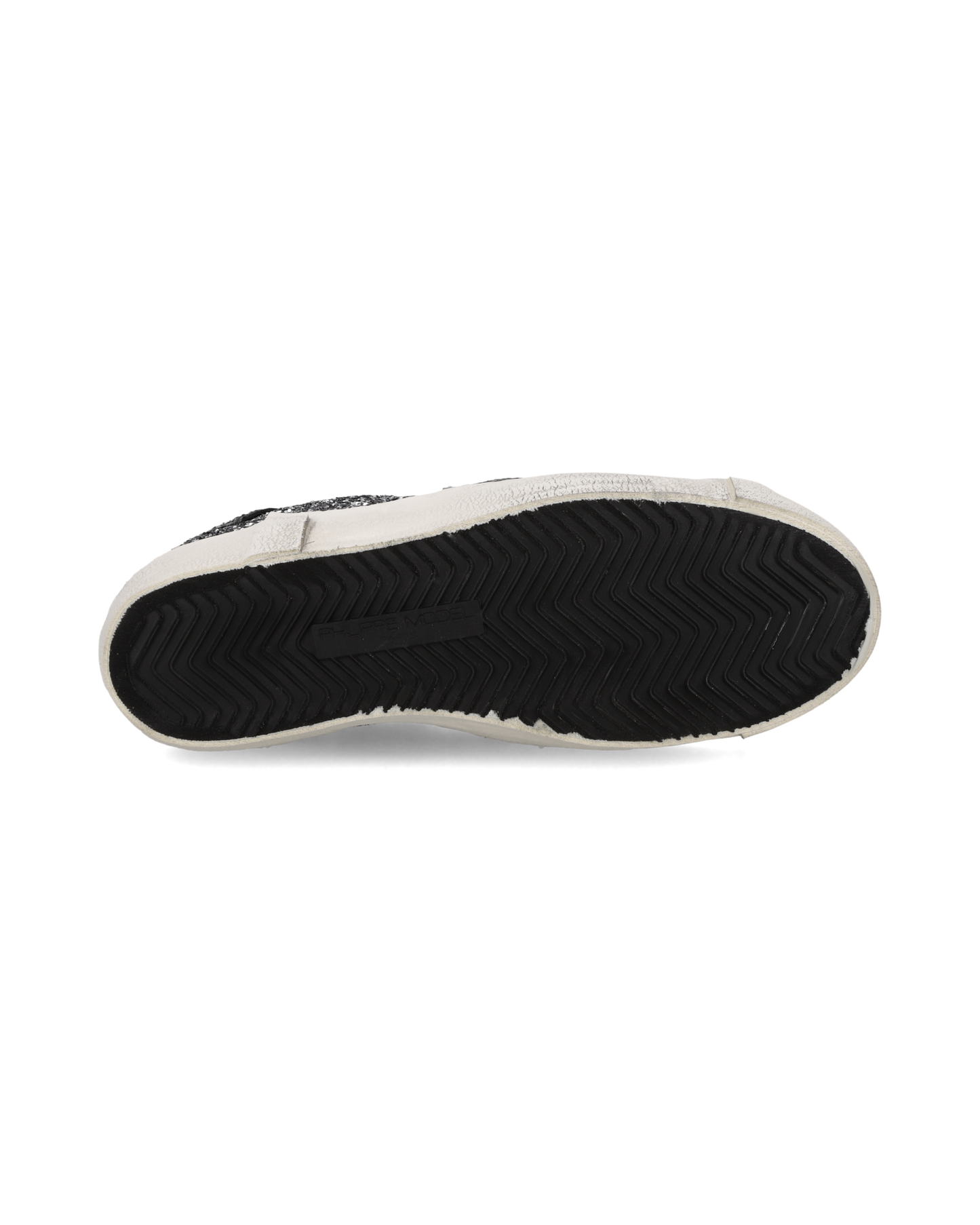 Zapatillas Prsx con Cuerpo Glitter Para Mujer, Negro