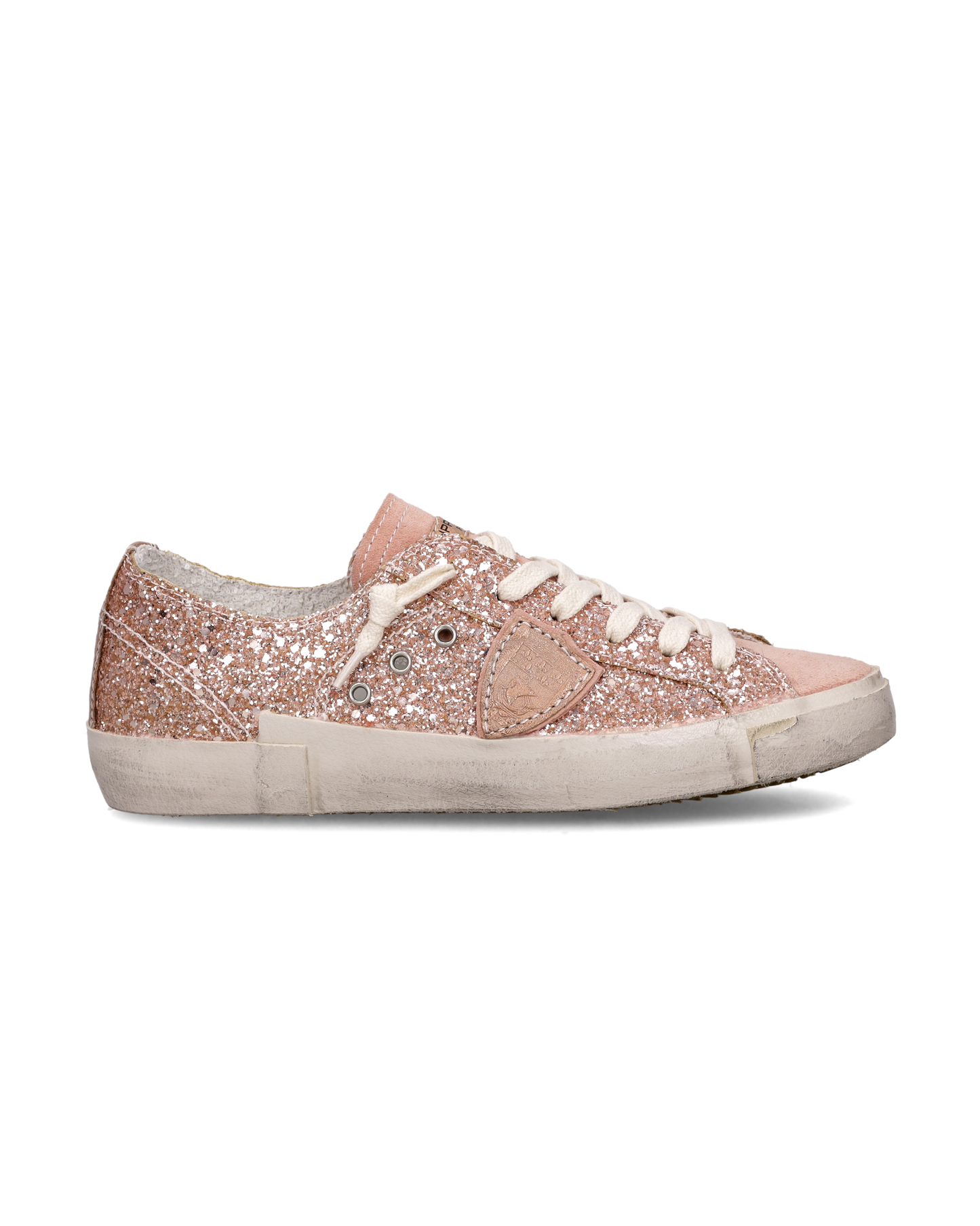 Sneakers Prsx donna con Glitter, Rosa