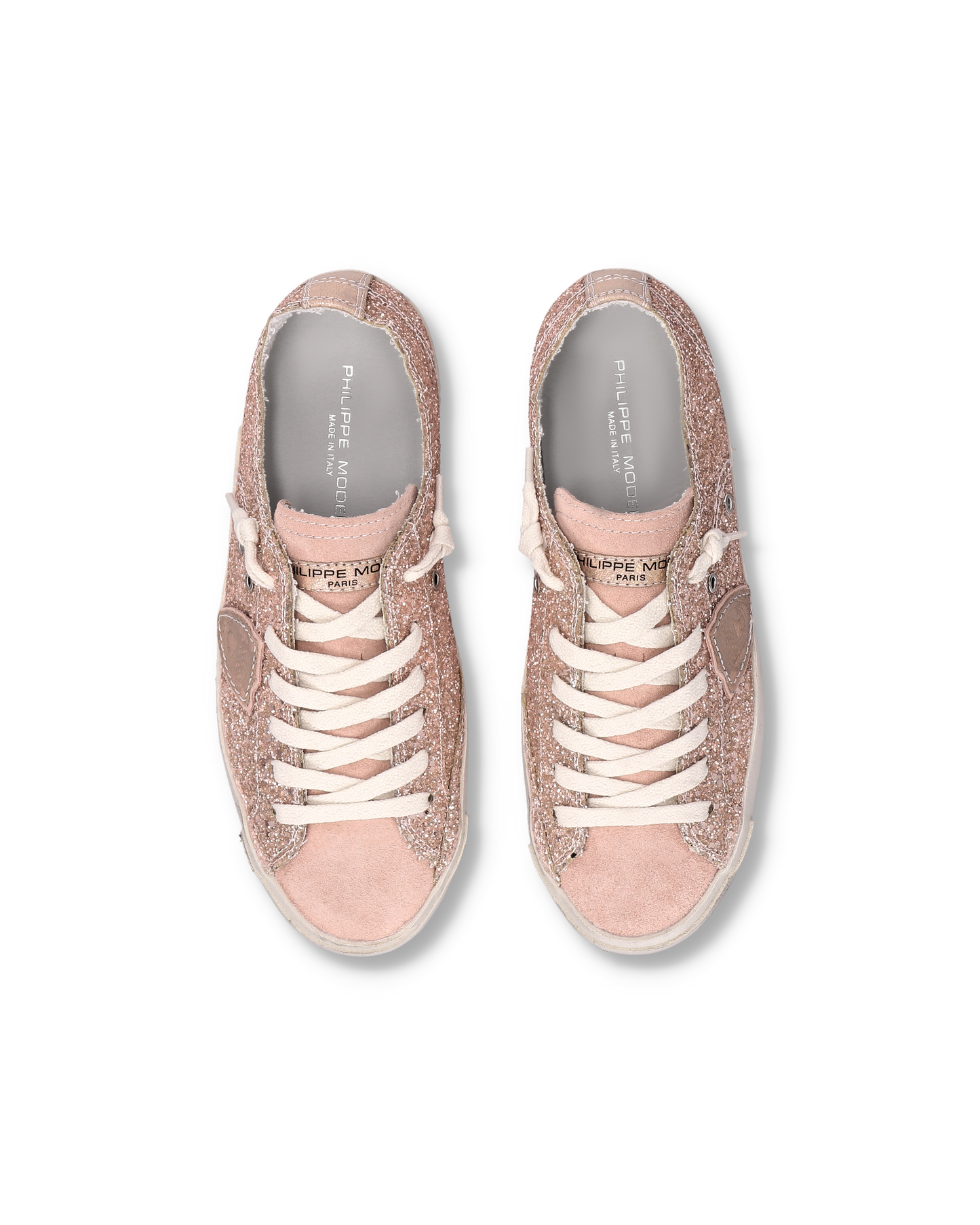 Sneakers Prsx donna con Glitter, Rosa
