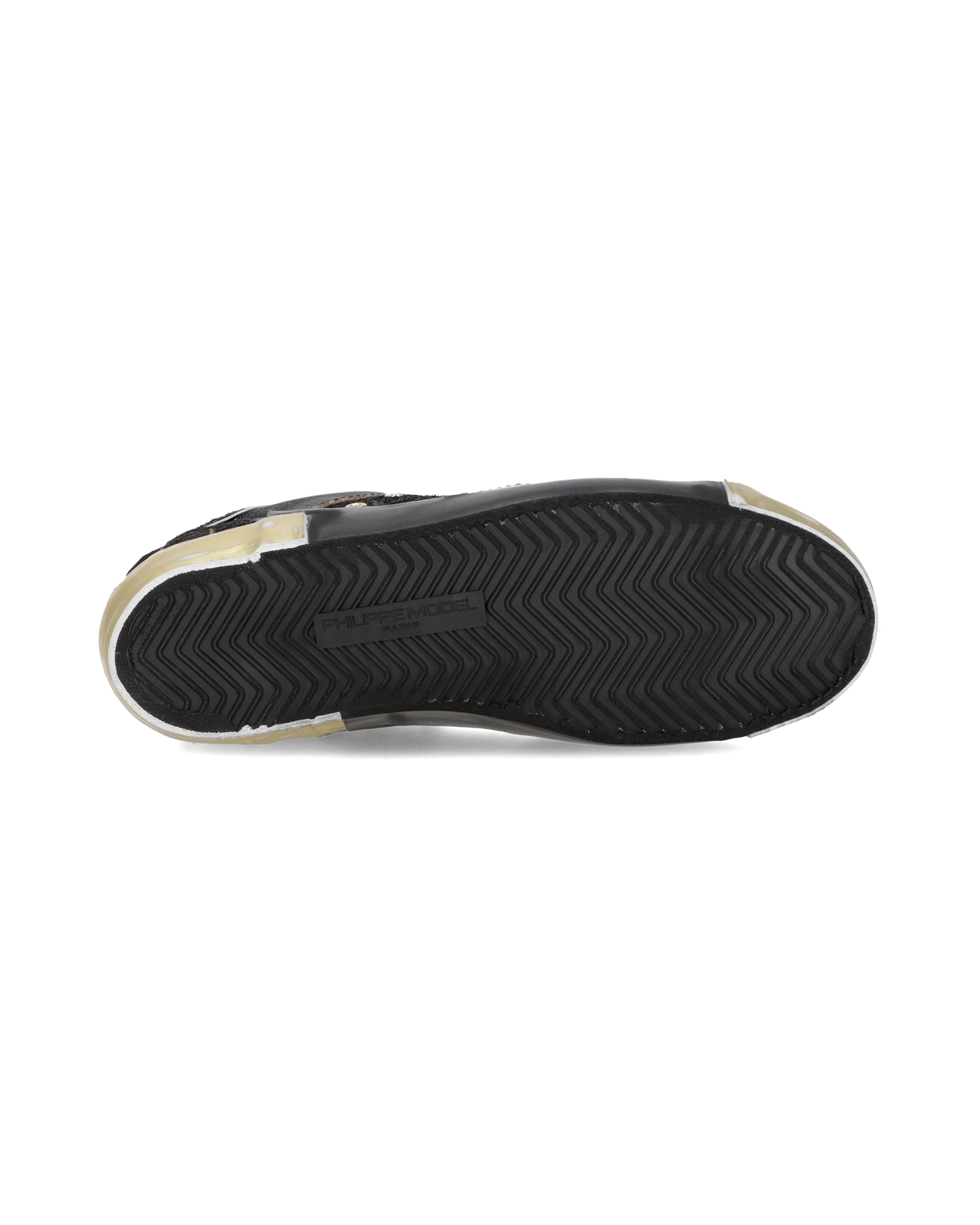 Damessneakers Prsx, Zwart Goud