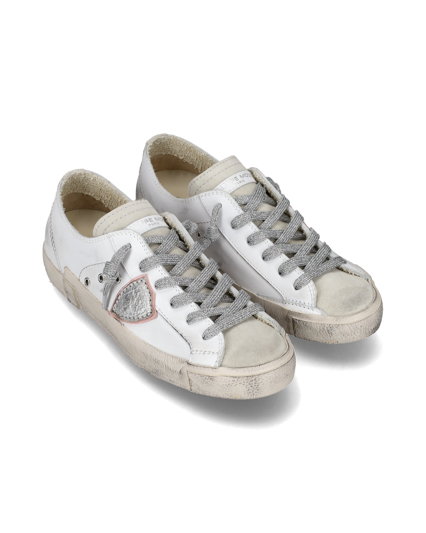 Sneaker bassa PRSX donna - bianco e sabbia