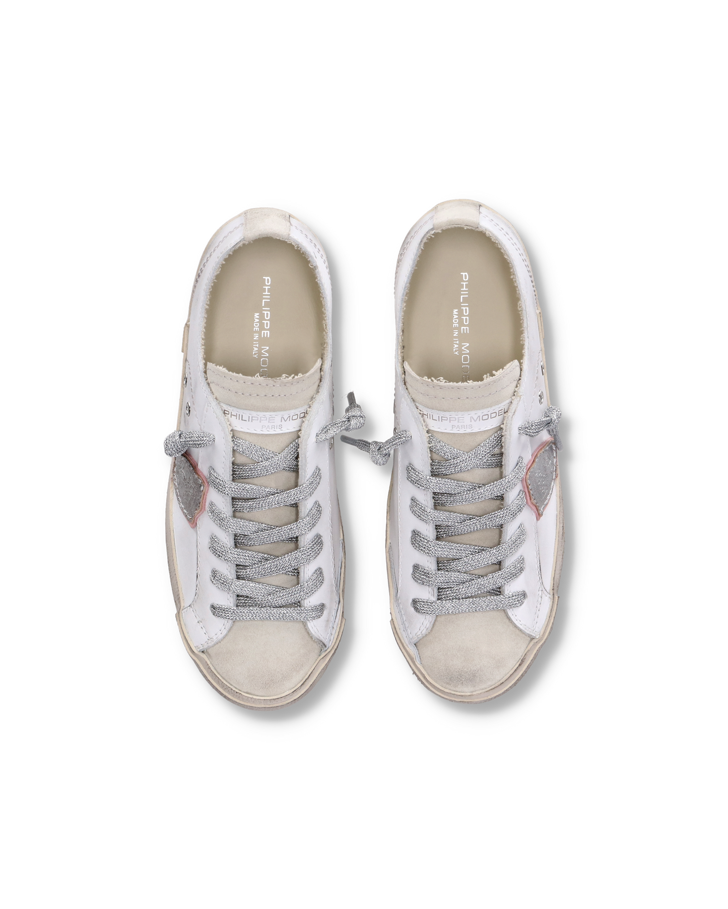 Sneaker bassa PRSX donna - bianco e sabbia