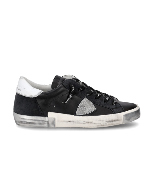 Sneaker bassa Prsx donna - nero e argento