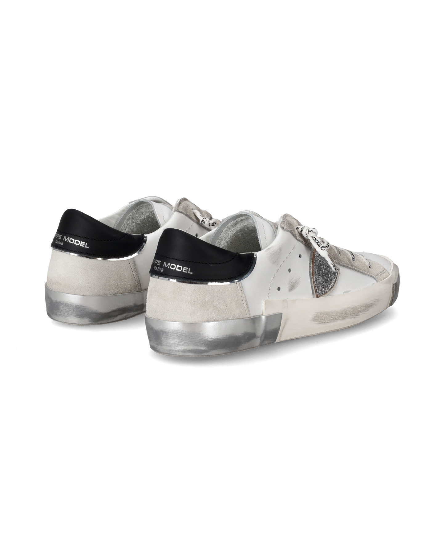 Sneaker bassa Prsx donna - bianco e argento