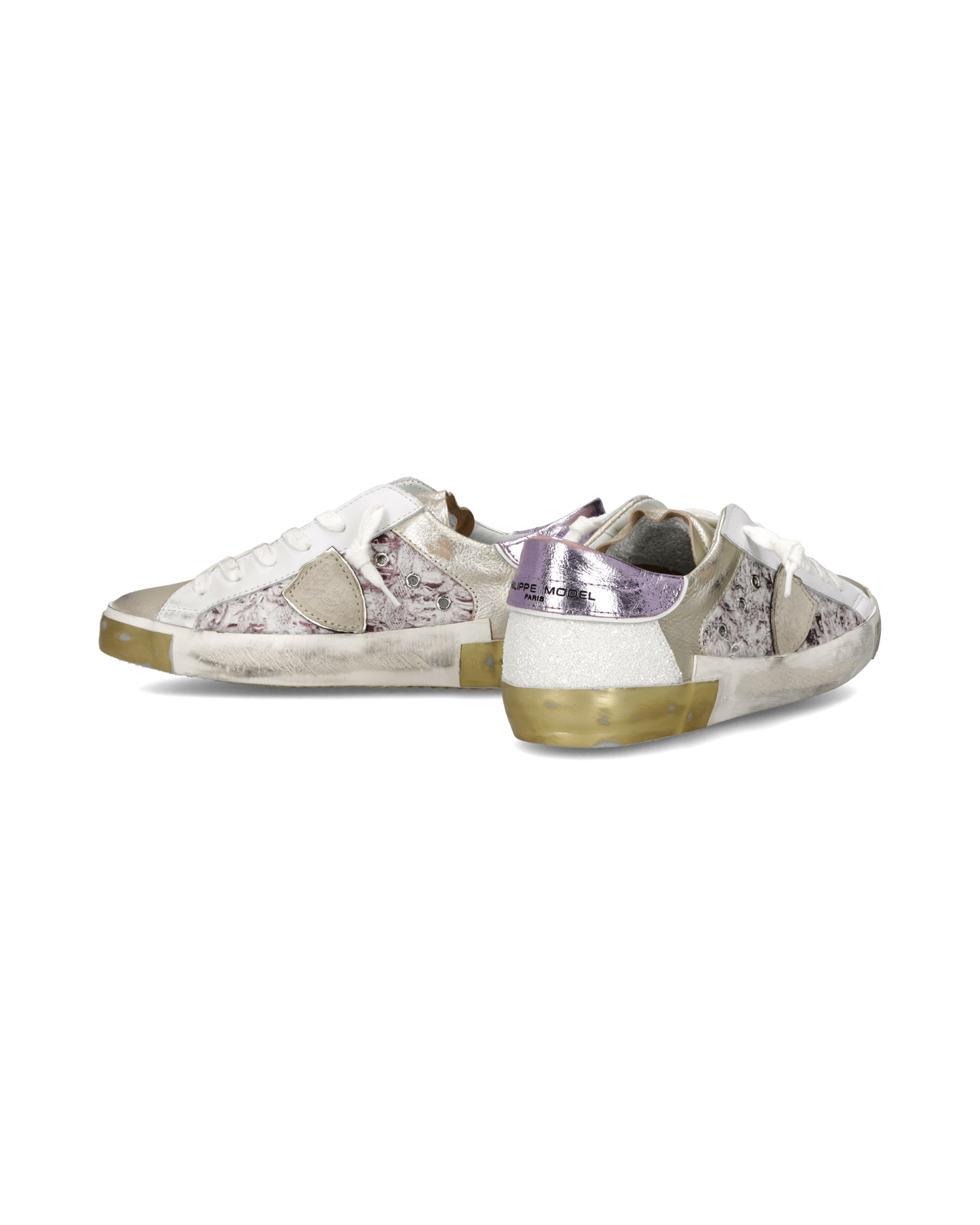 Sneakers Prsx Donna, Bianco Lilla